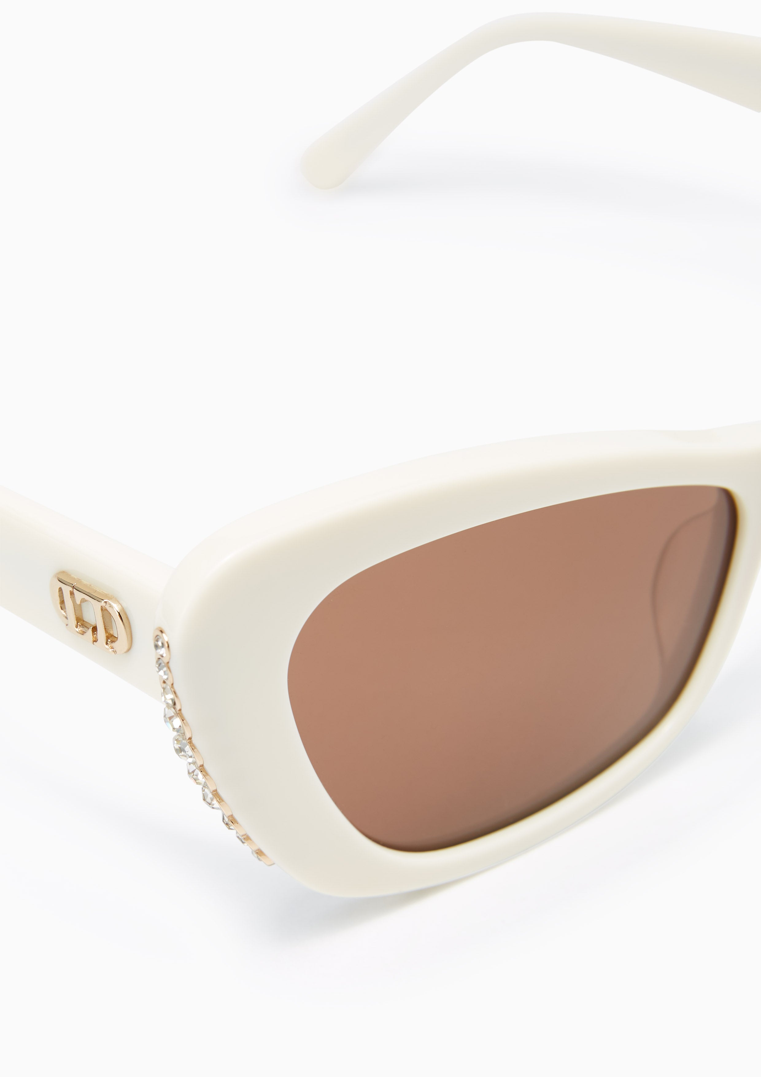 Natasha Sunglasses White