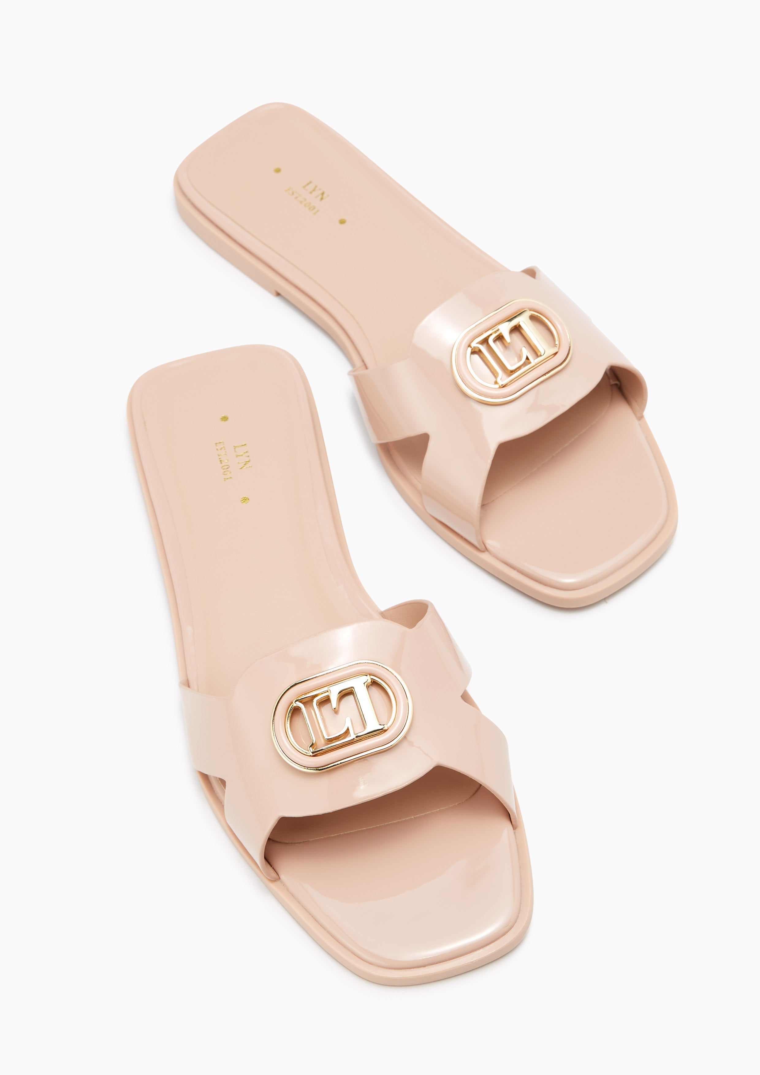 April Flat Sandals Pink