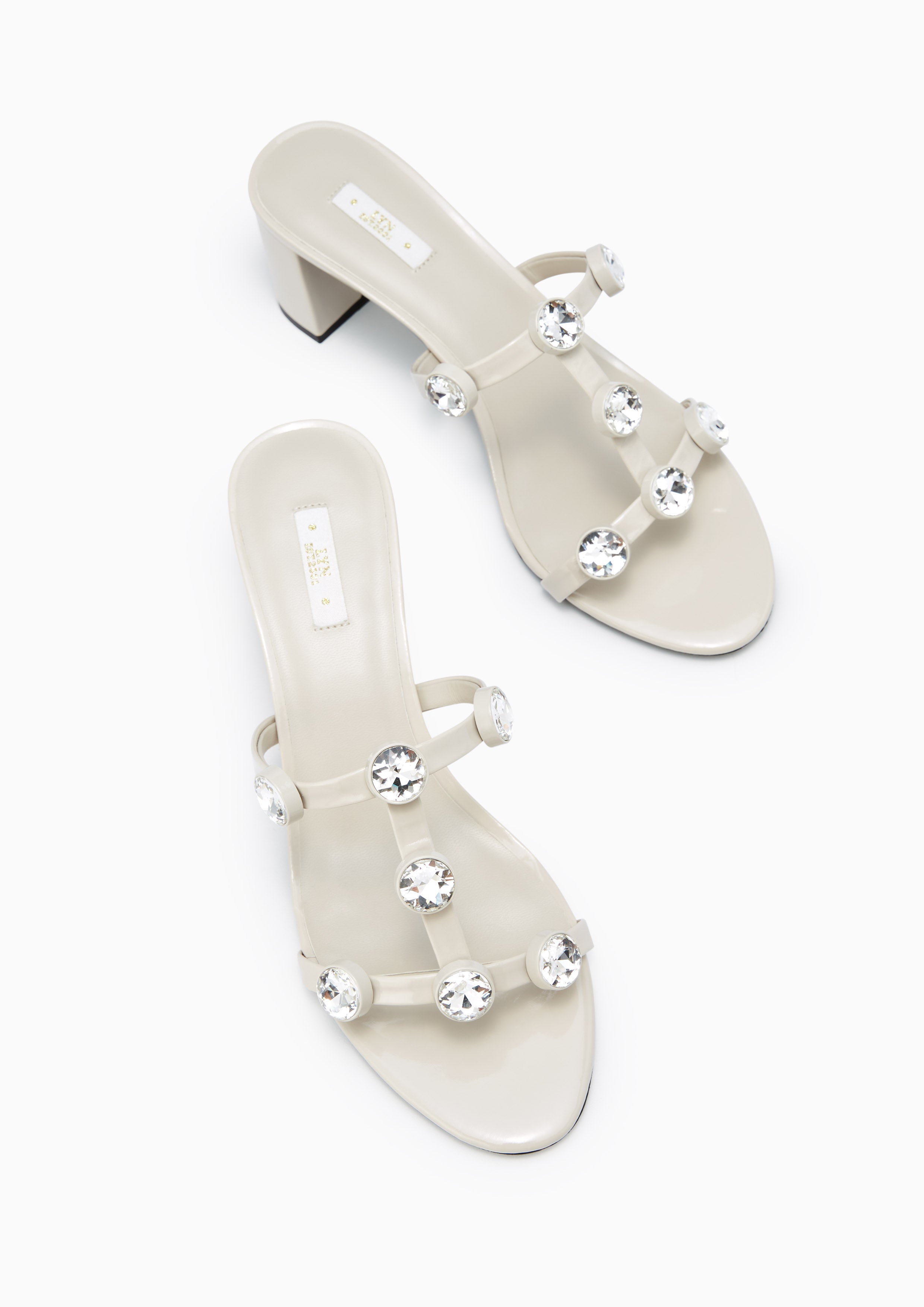 Kirby Mid Heels Light Grey
