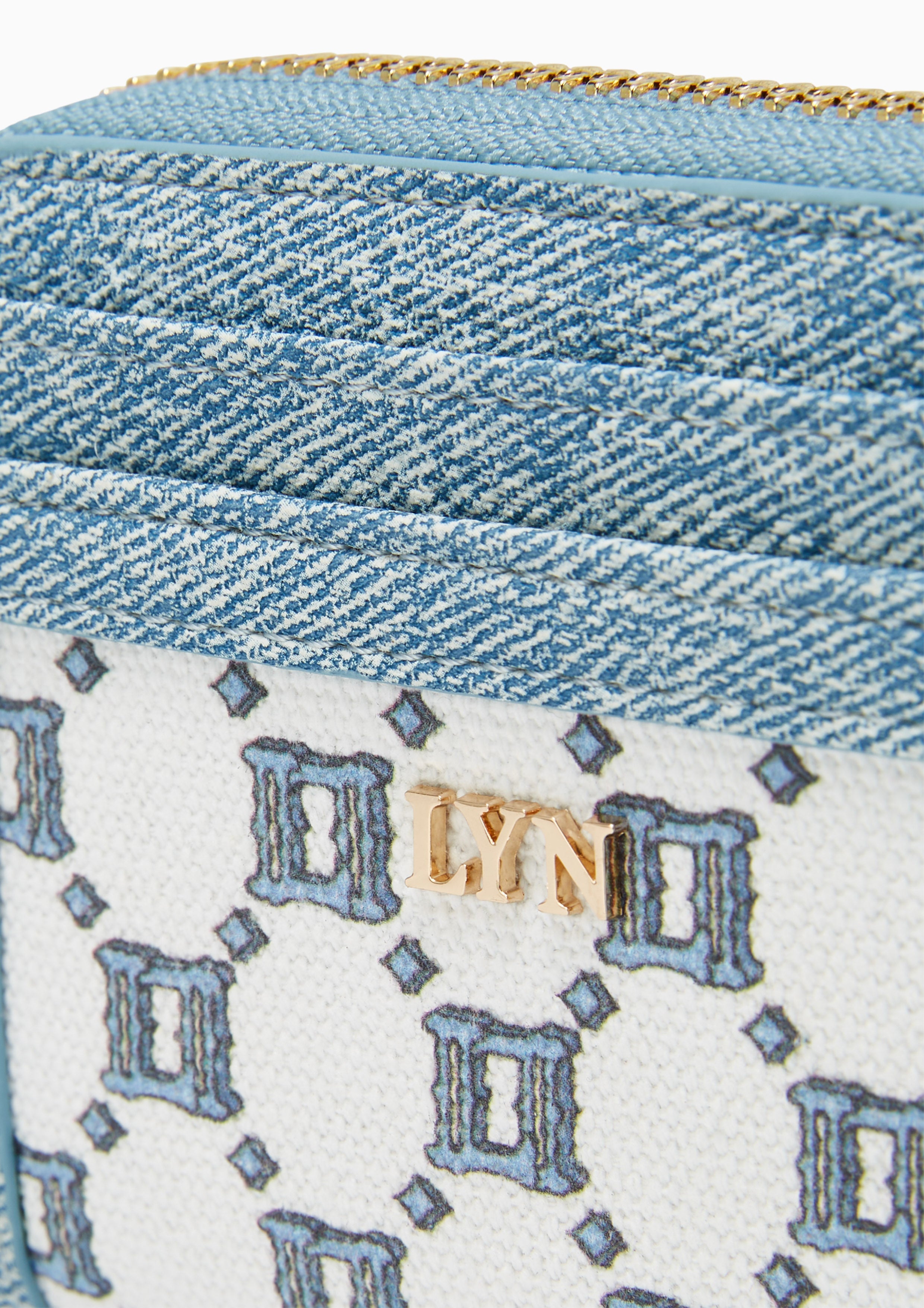 Bae Zip Around Short Wallet Blue