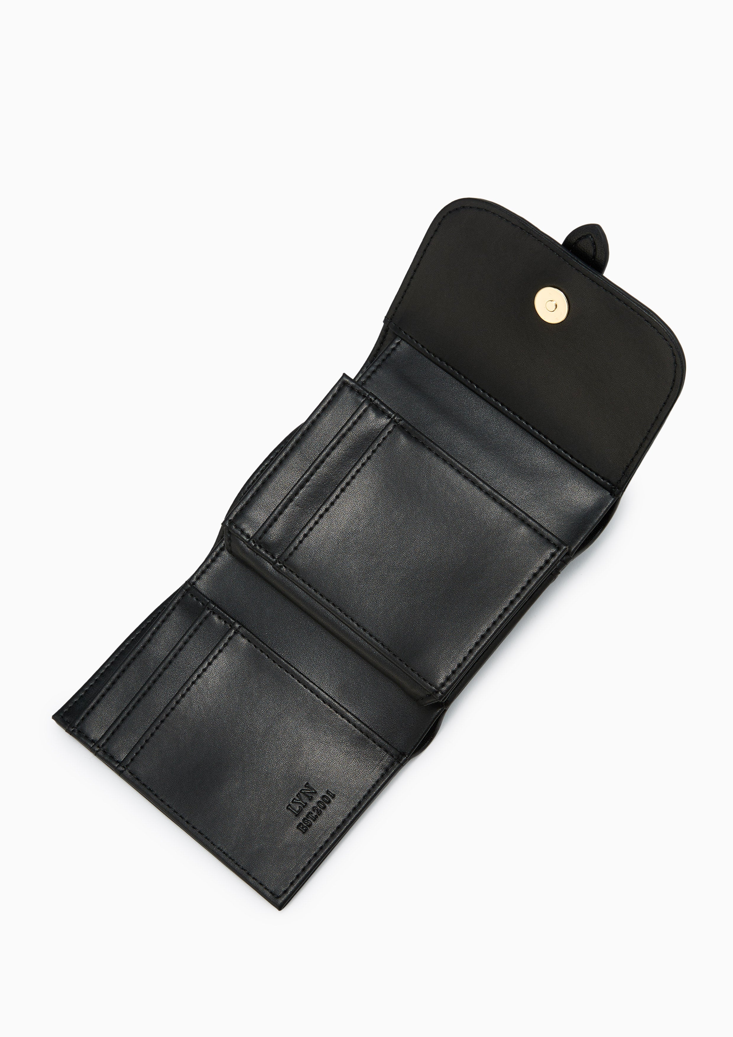 Jolene Short Wallet Black