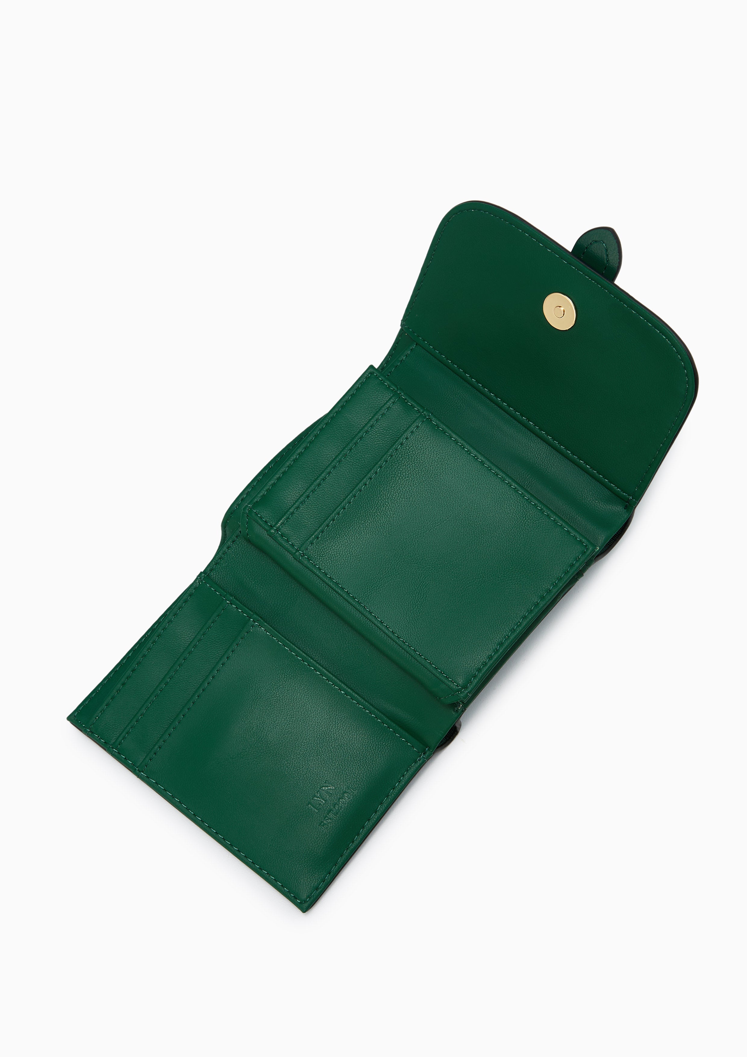 Jolene Short Wallet Printed Green