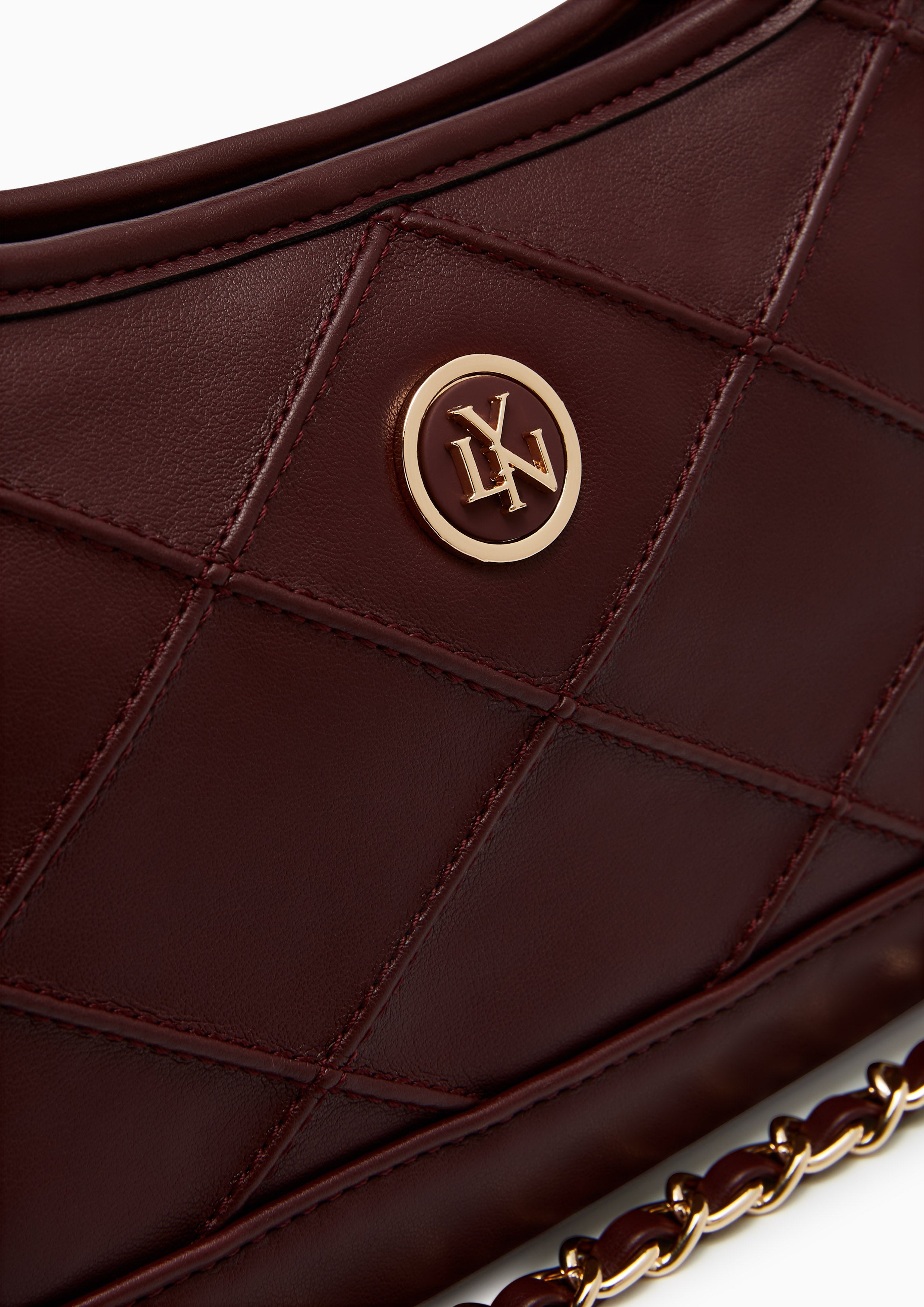 Jaylen S Shoulder Bag Dark Red