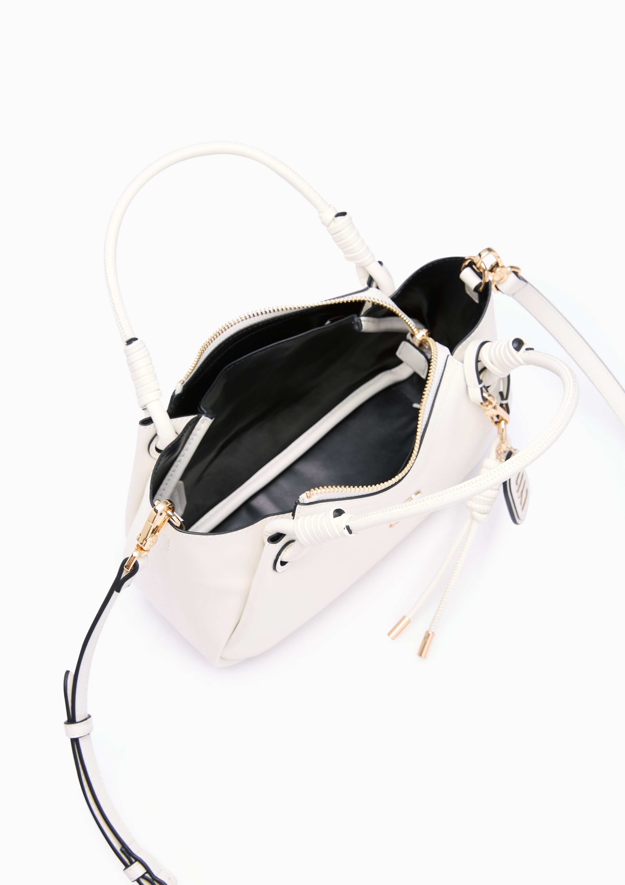 Kayla S Shoulder Bag White