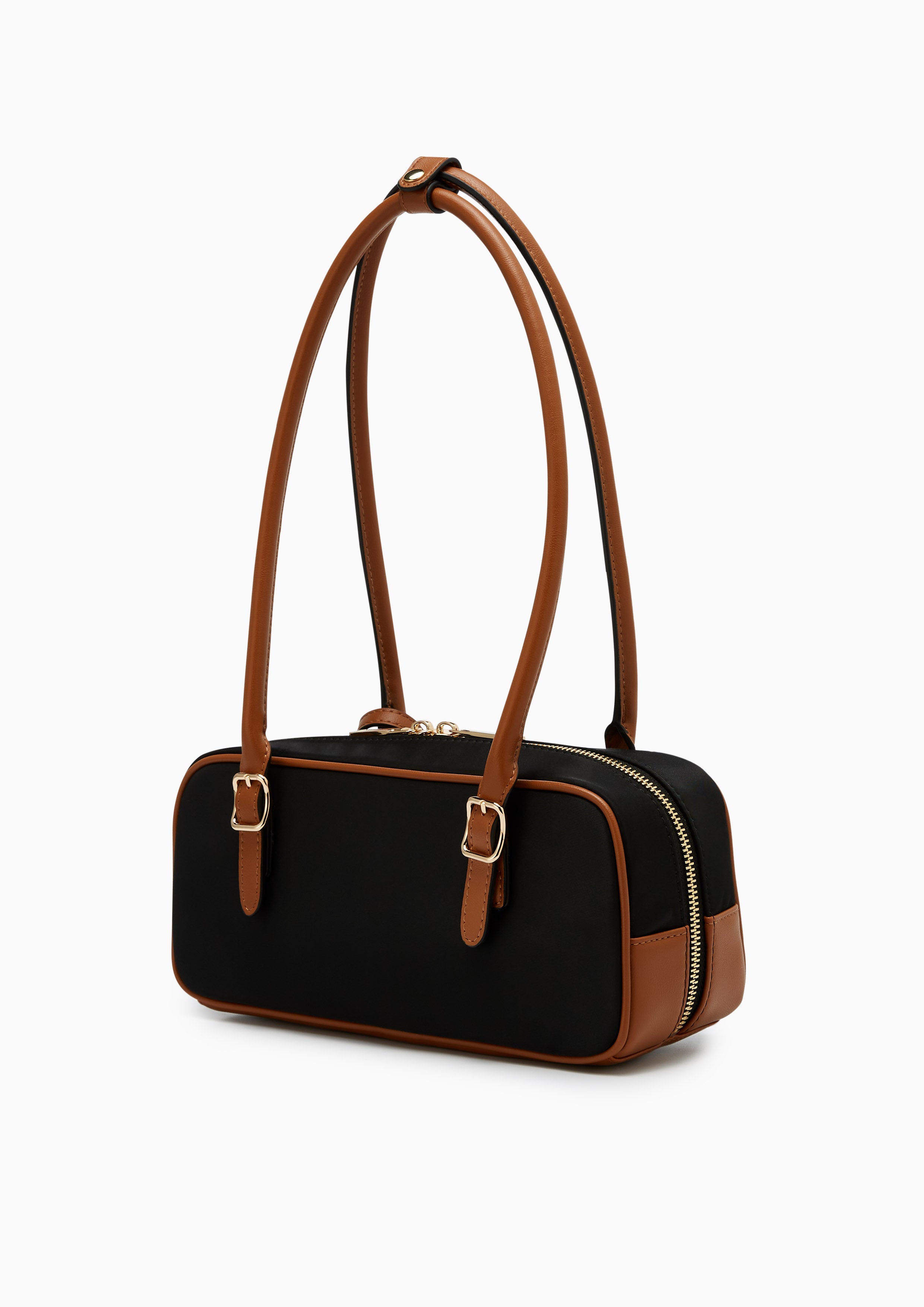 Malik M Shoulder Bag  Black