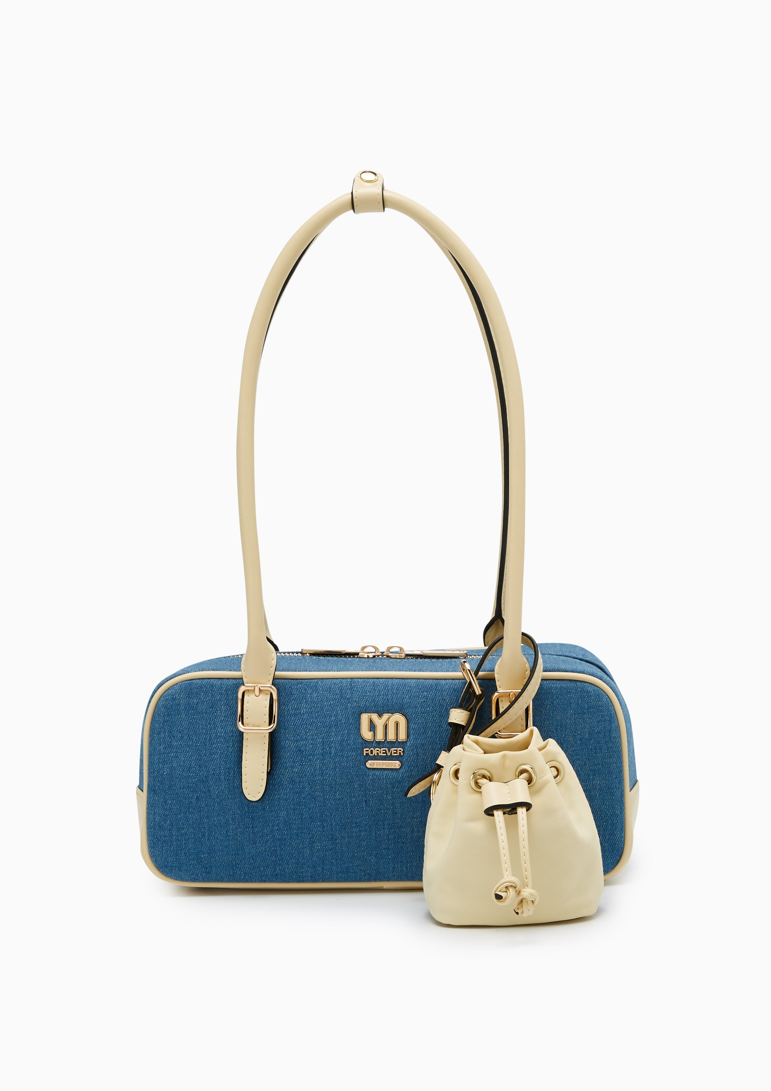 Malik M Shoulder Bag  Blue