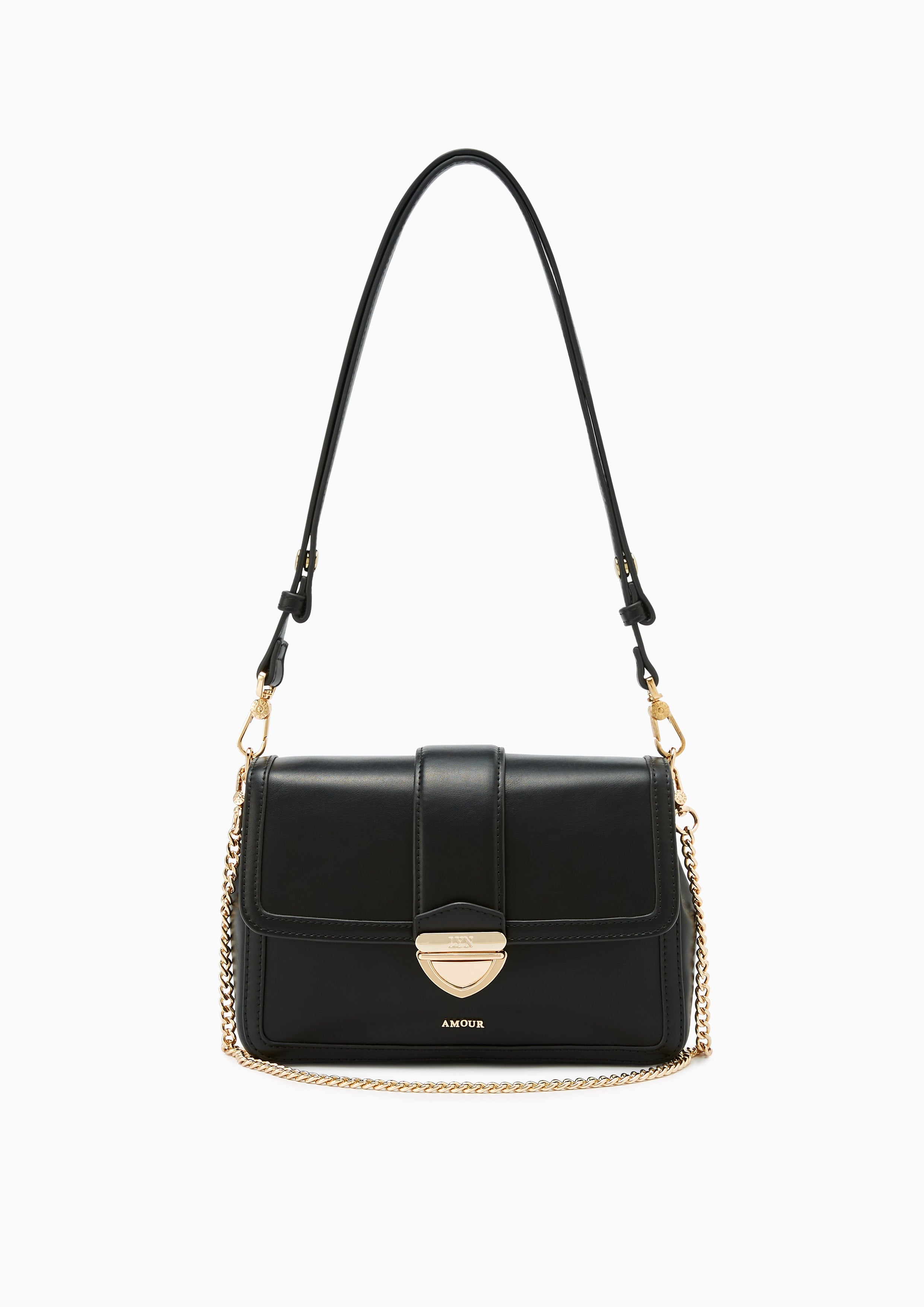 Riga S Shoulder Bag Black