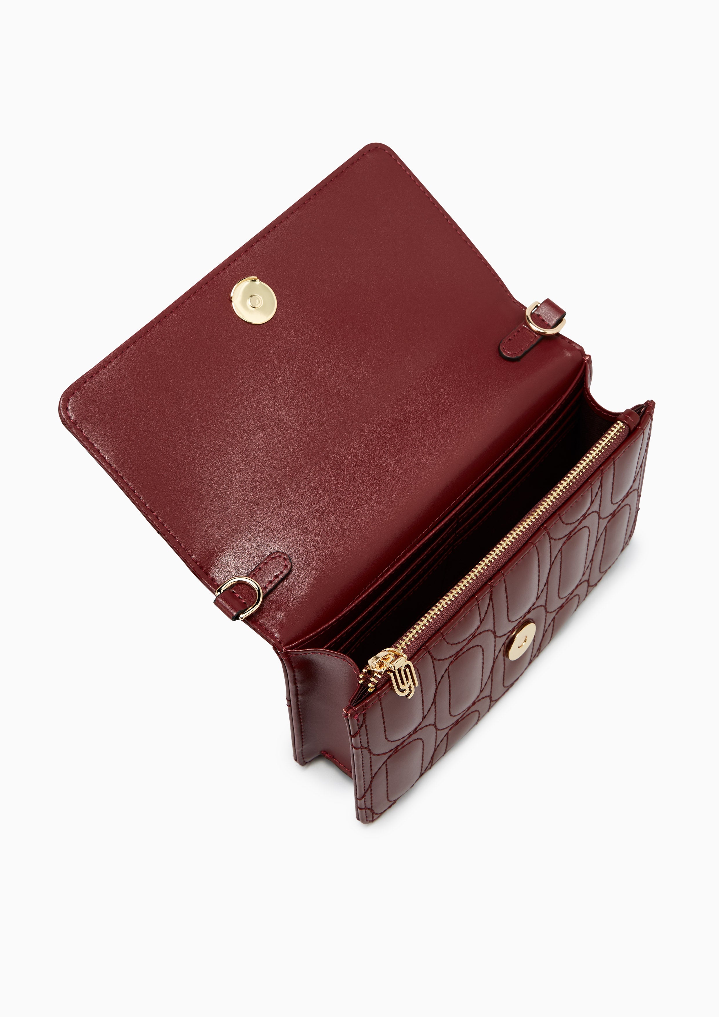 Mika Inf Mini Crossbody Dark Red