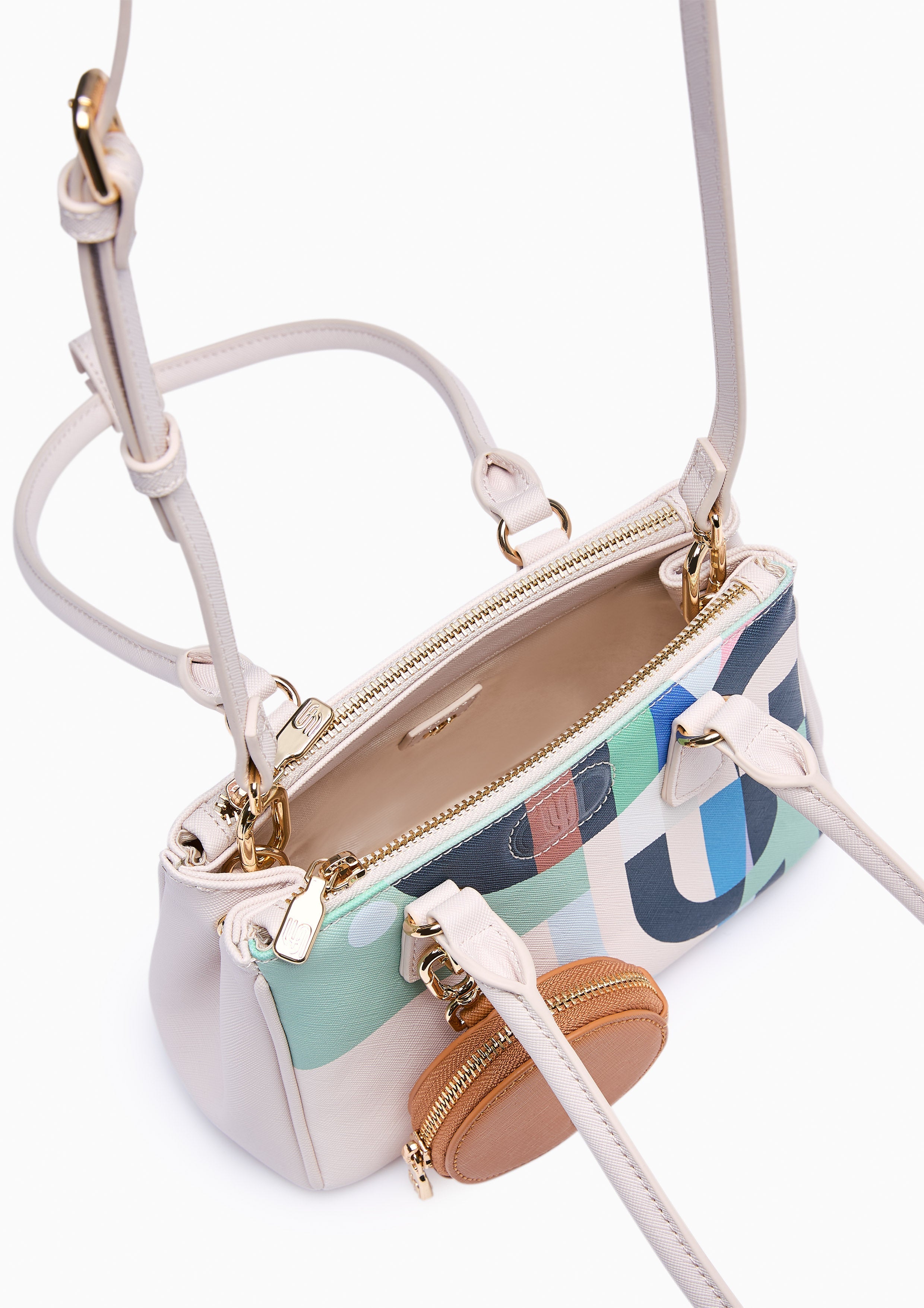 Maddie Shoulder Bag With Pocket Ivory