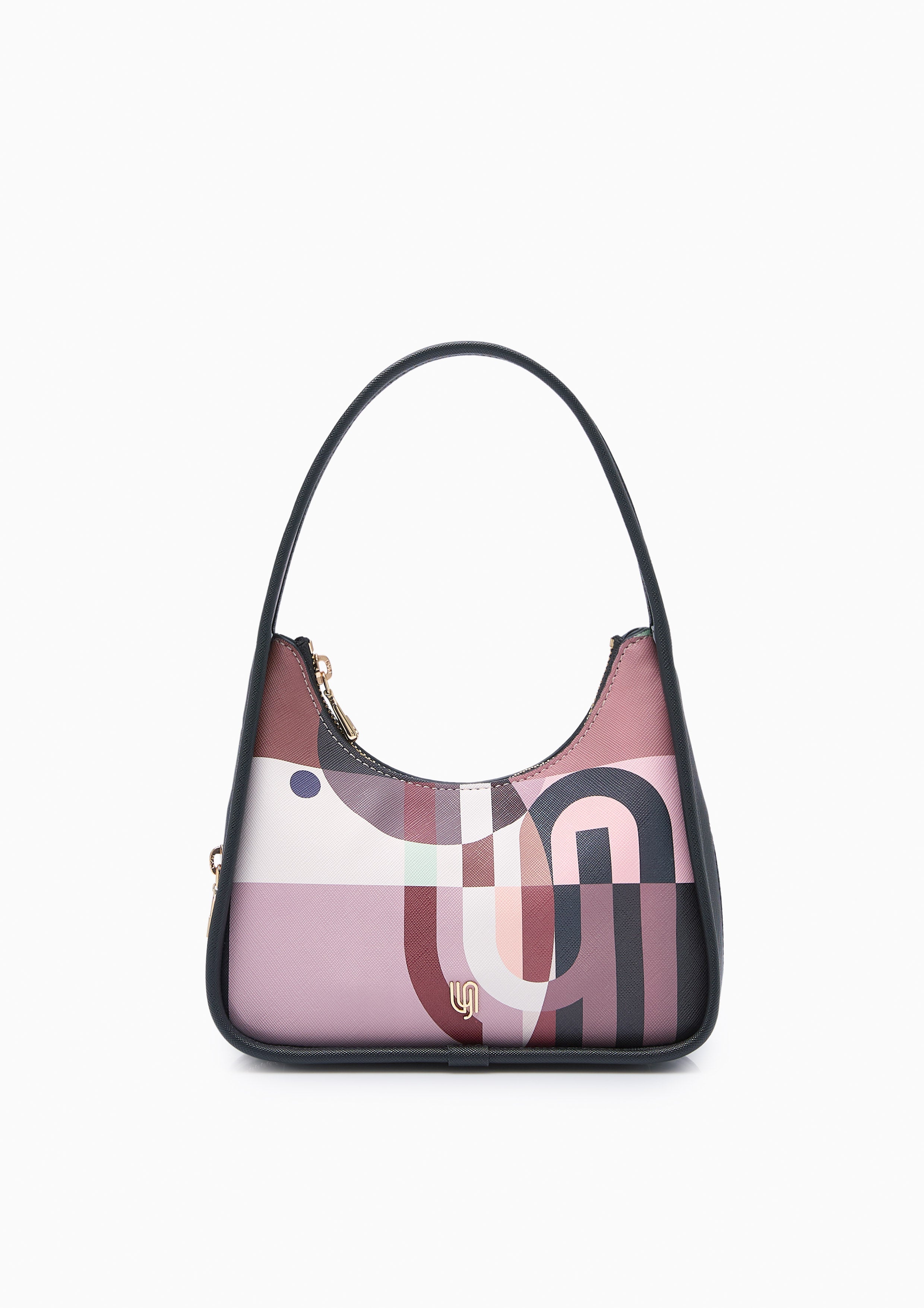 Maddie S Shoulder Bag Printed Black