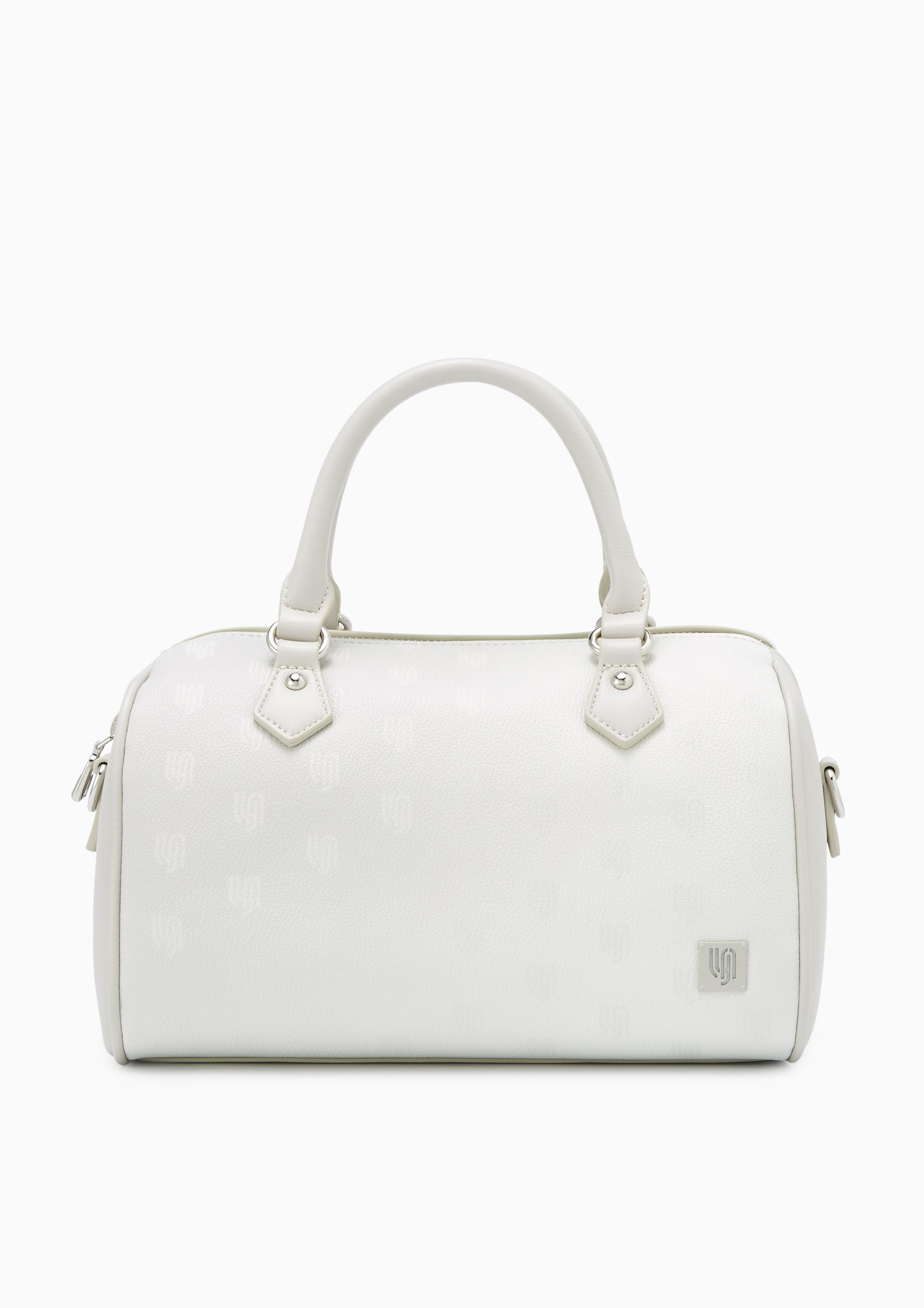 Nolan Top Handle S Bag - Unisex Printed Grey