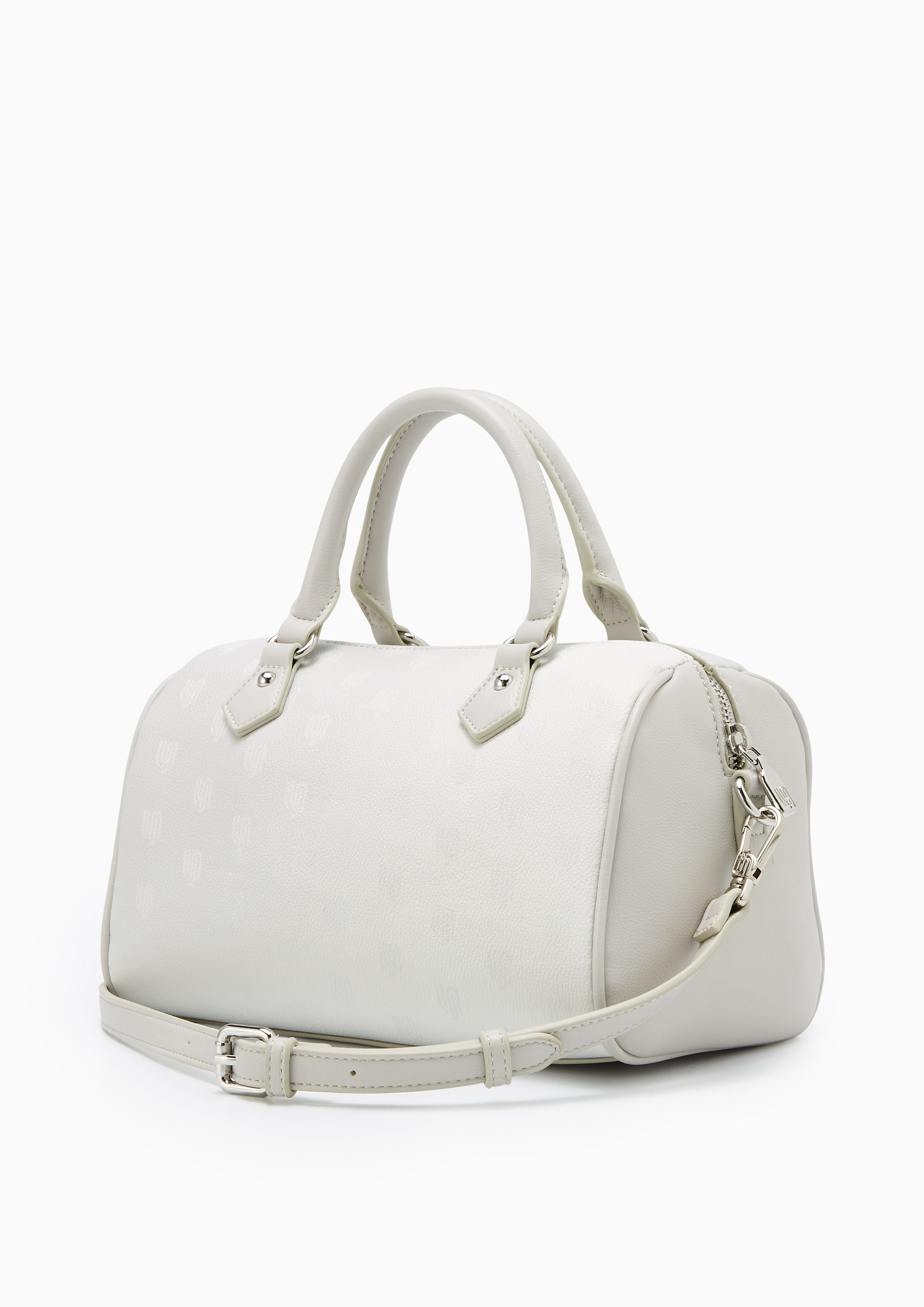 Nolan Top Handle S Bag - Unisex Printed Grey