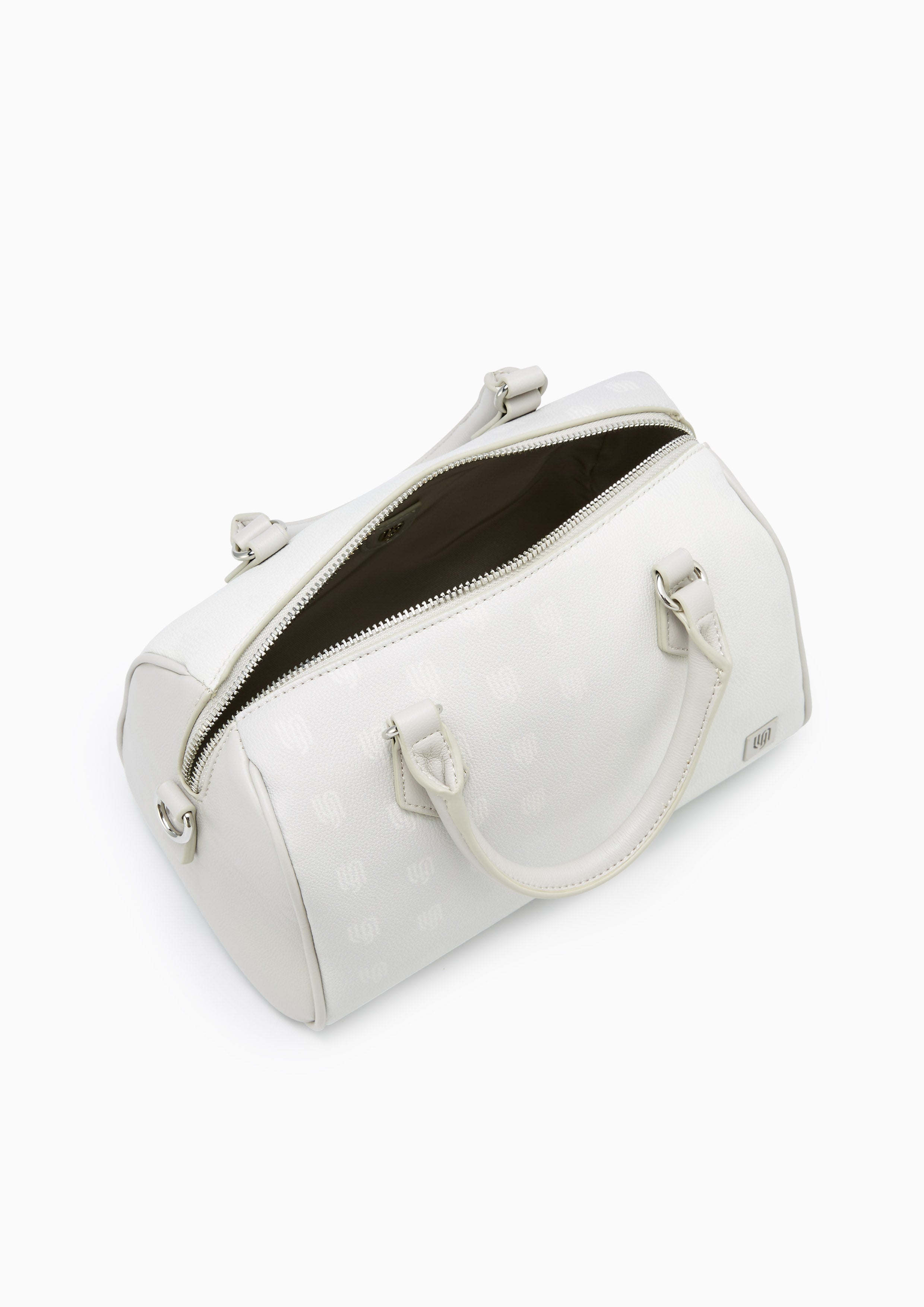 Nolan Top Handle S Bag - Unisex Printed Grey