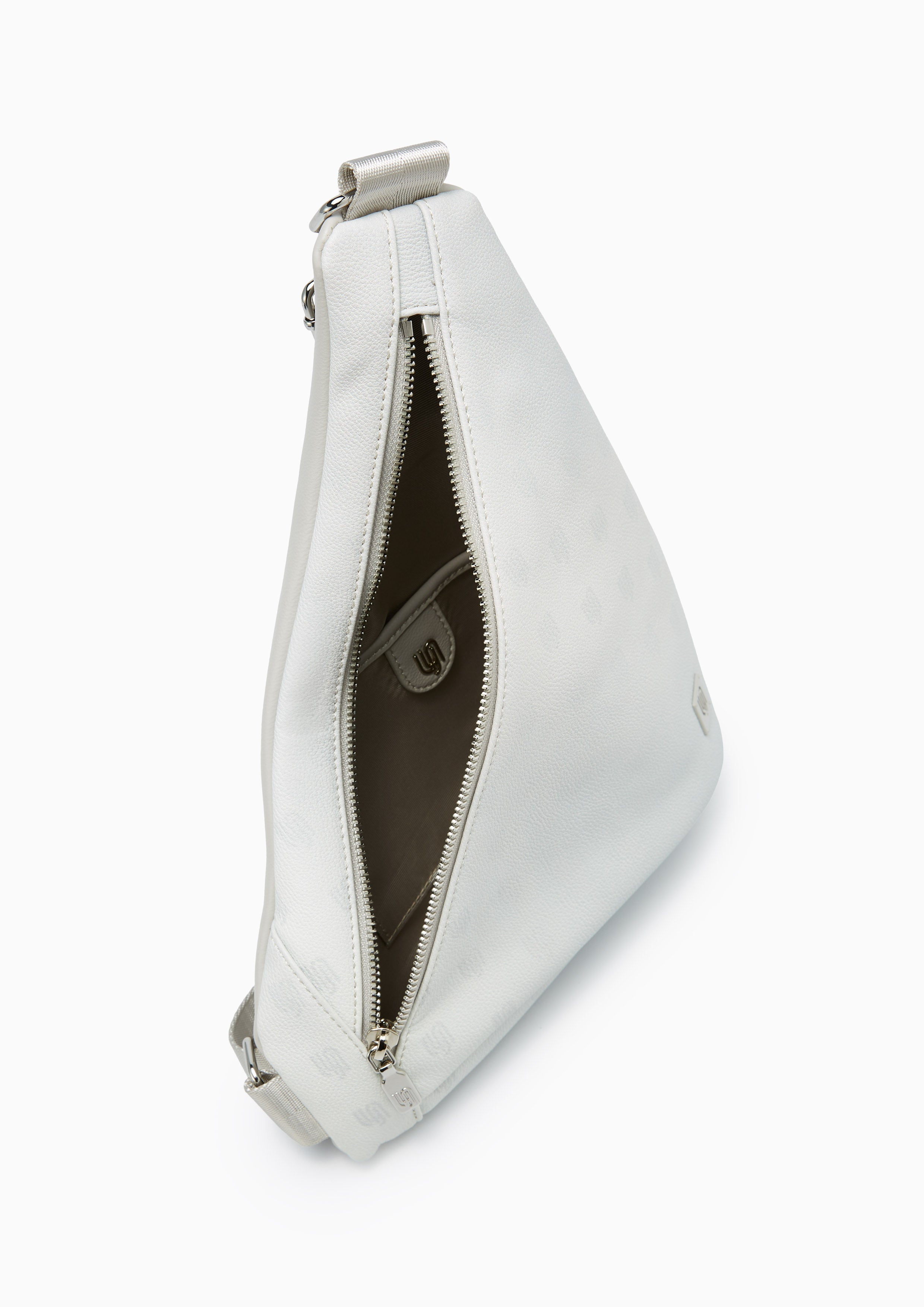 Nolan Crossbody Bag - Unisex Light Grey