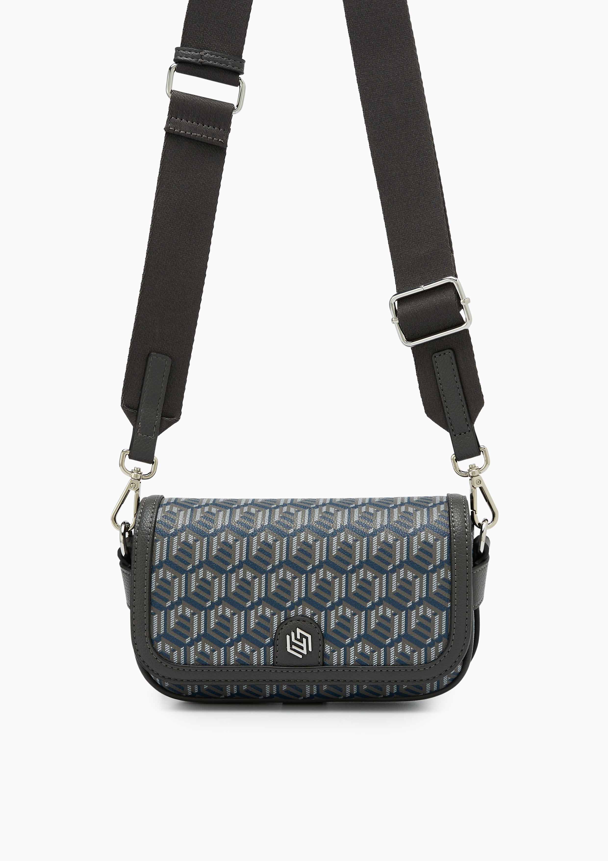 Dune Scape S Crossbody Bag - Unisex Dark Grey