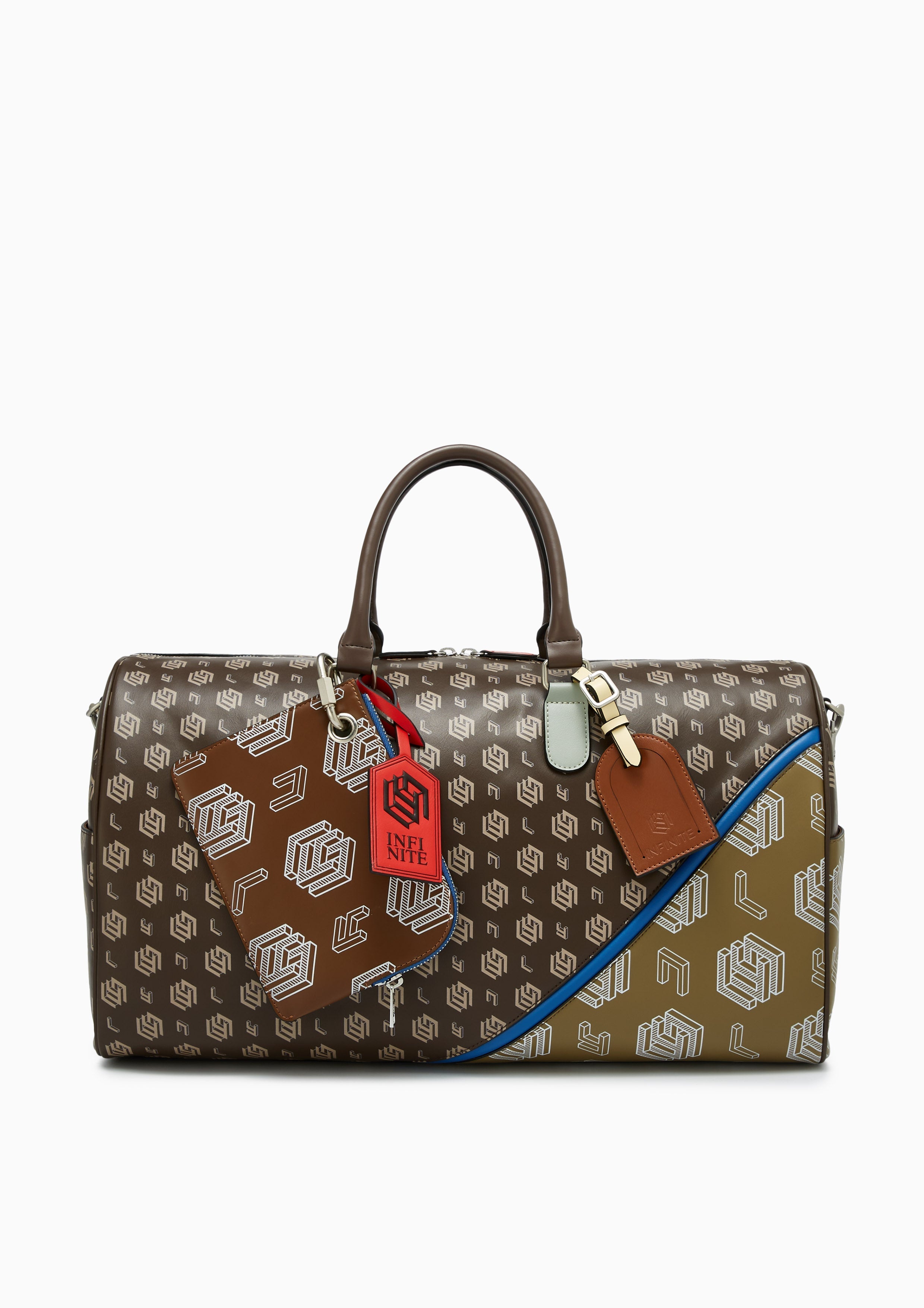 Dune Montage Ovarnight Bag – Unisex Dark Brown