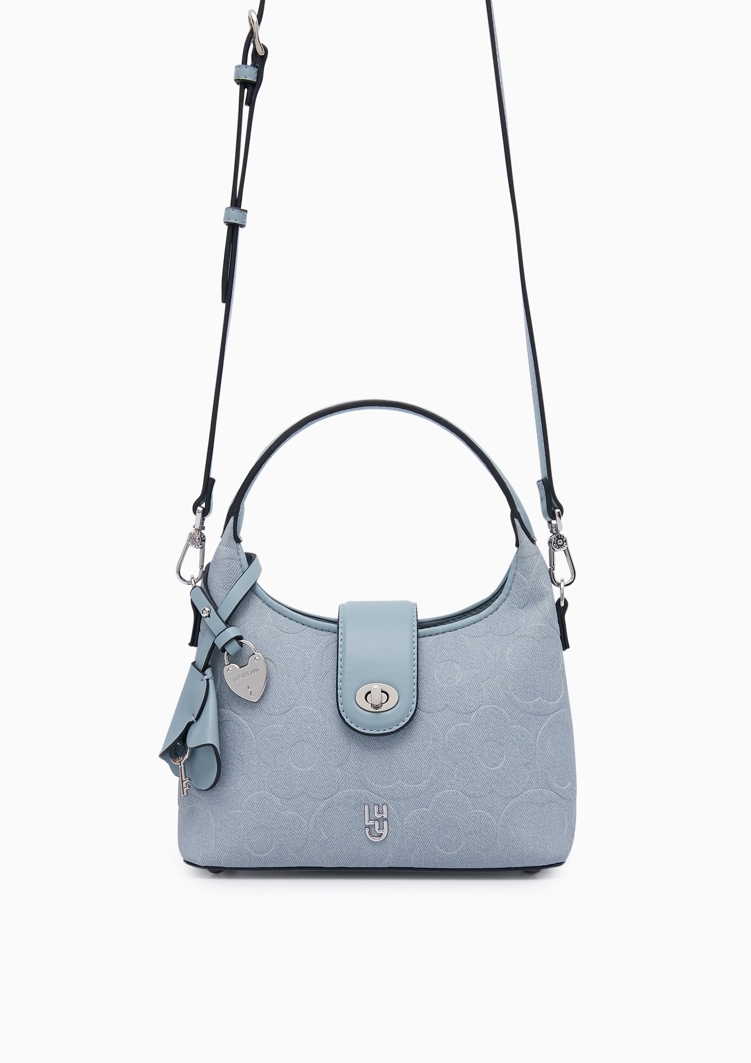Lucinda Top Handle Bag Blue