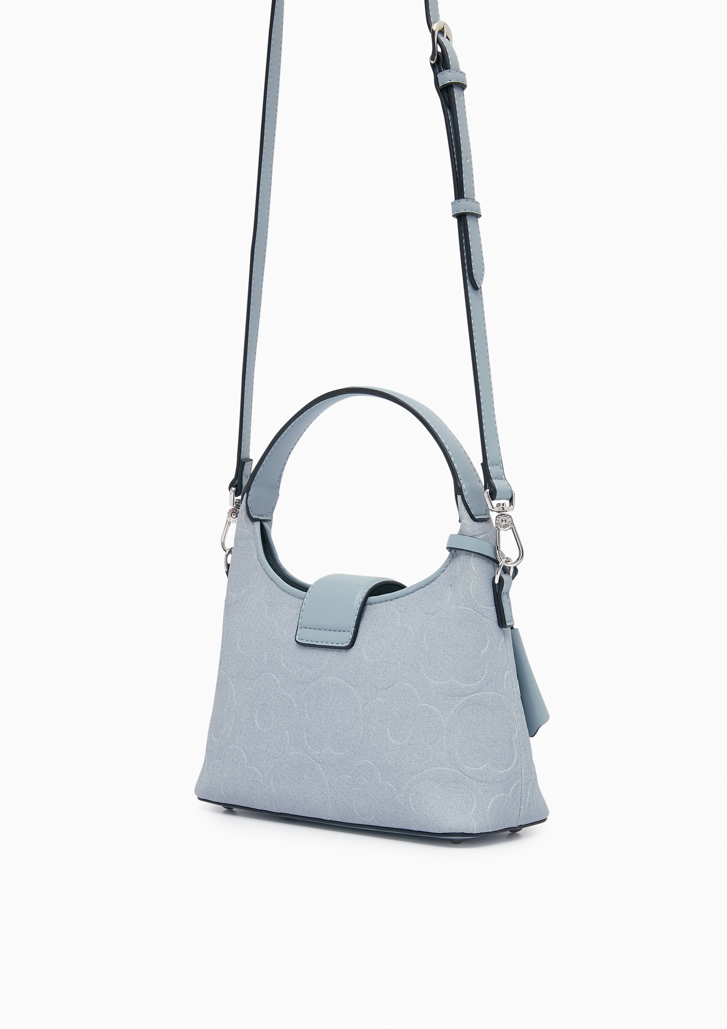 Lucinda Top Handle Bag Blue