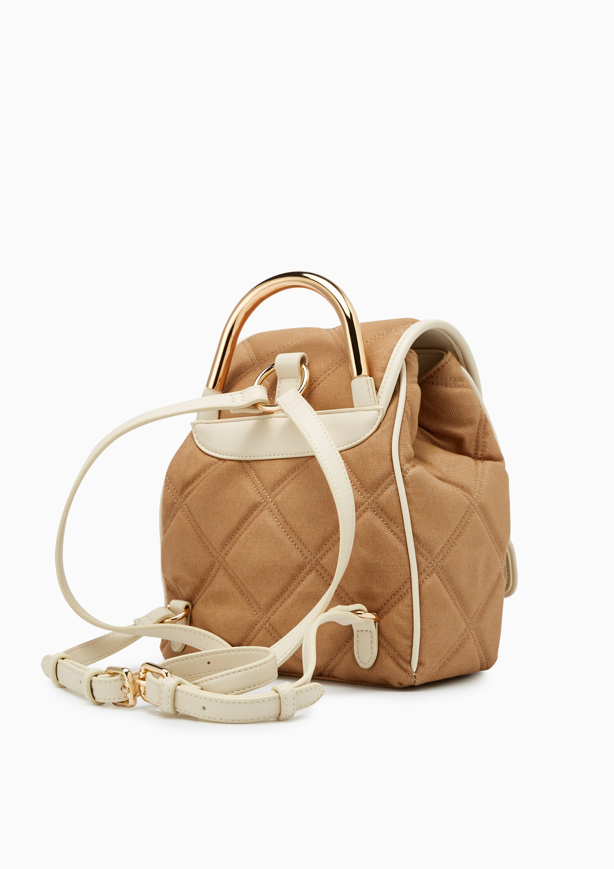 Autumn Canvas Backpack Light Brown