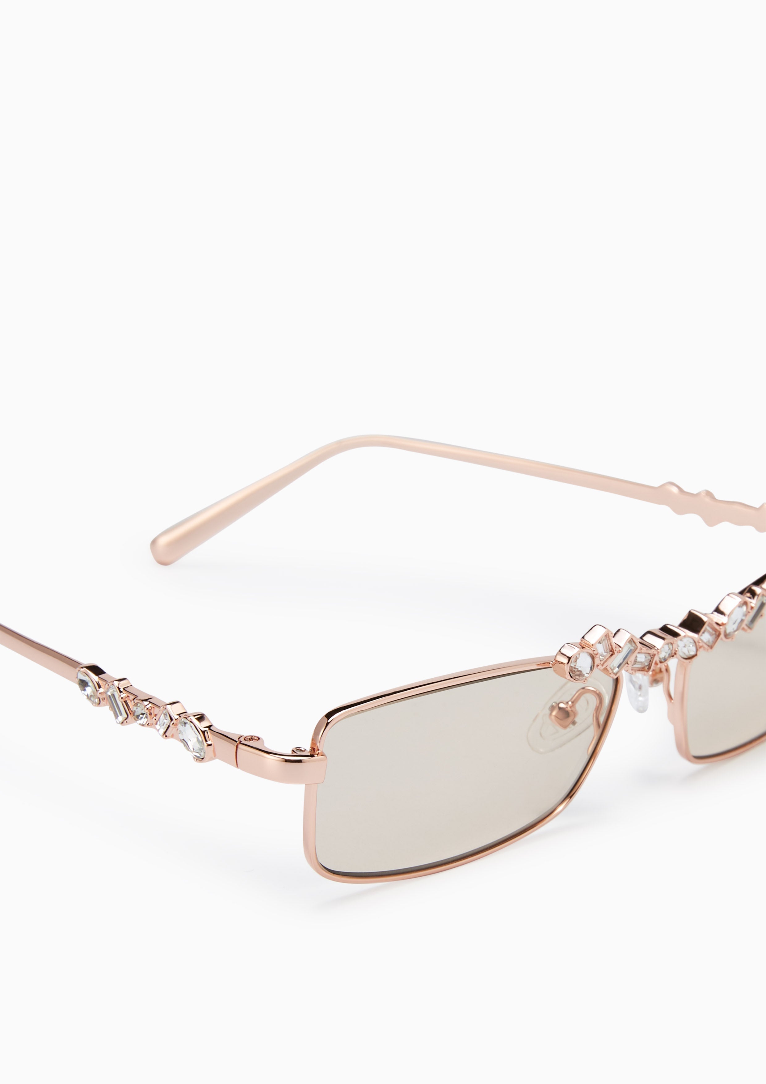Pearl Sunglasses Rose Gold