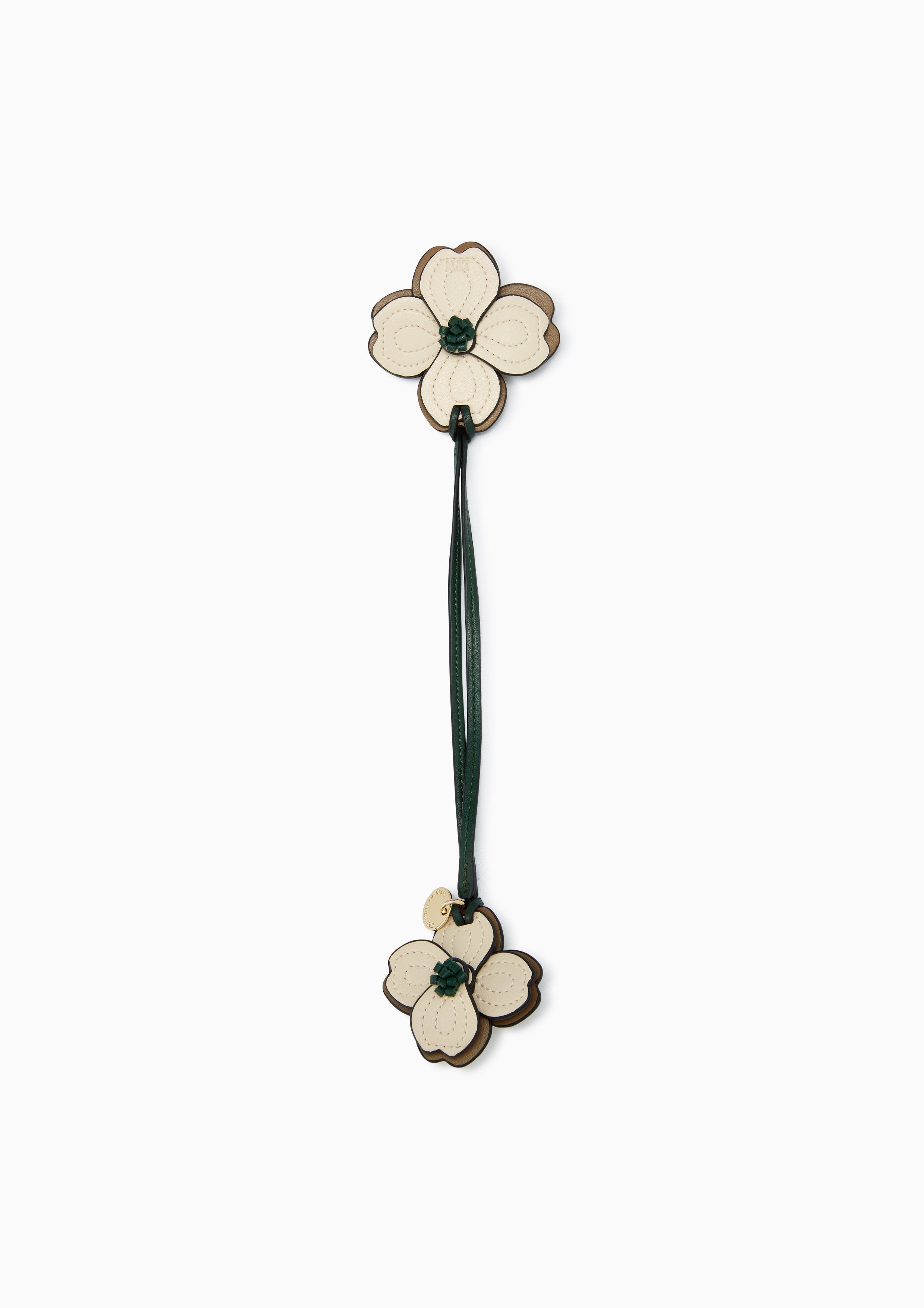 Pony Flower Bag Charm Ivory