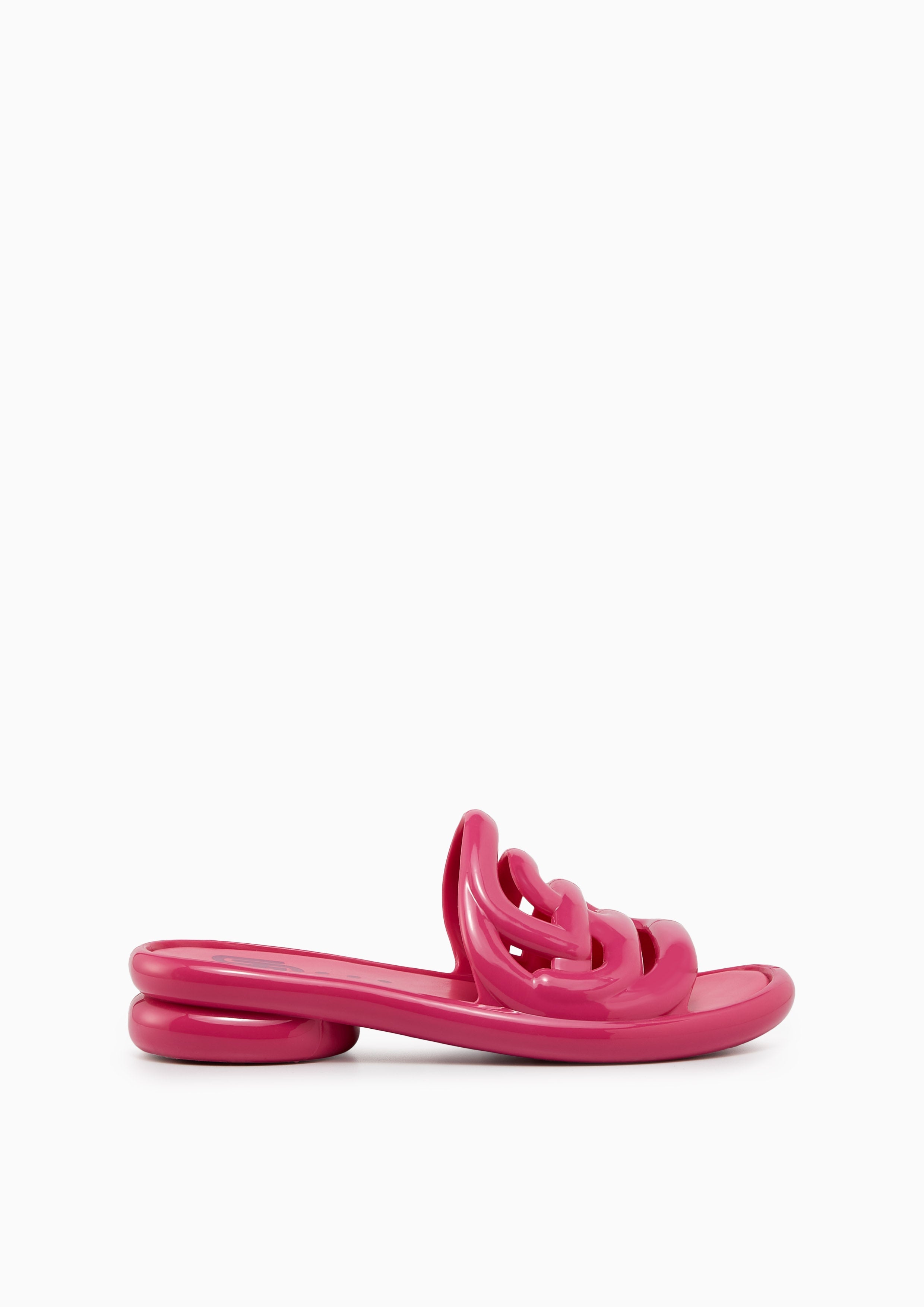 Josephine Jelly Flat Sandals Pink