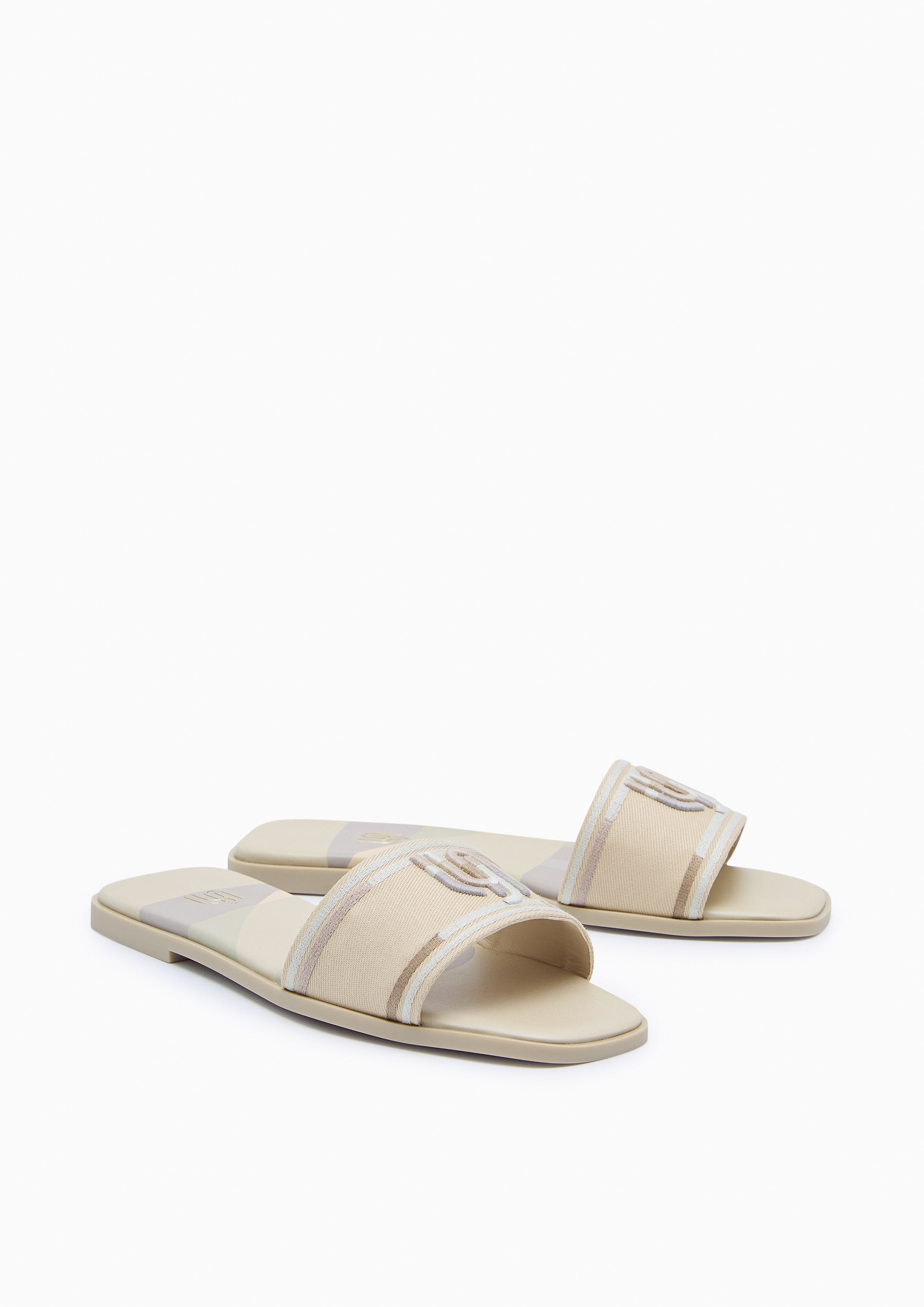 Maddie Flat Infinite Sandal Ivory