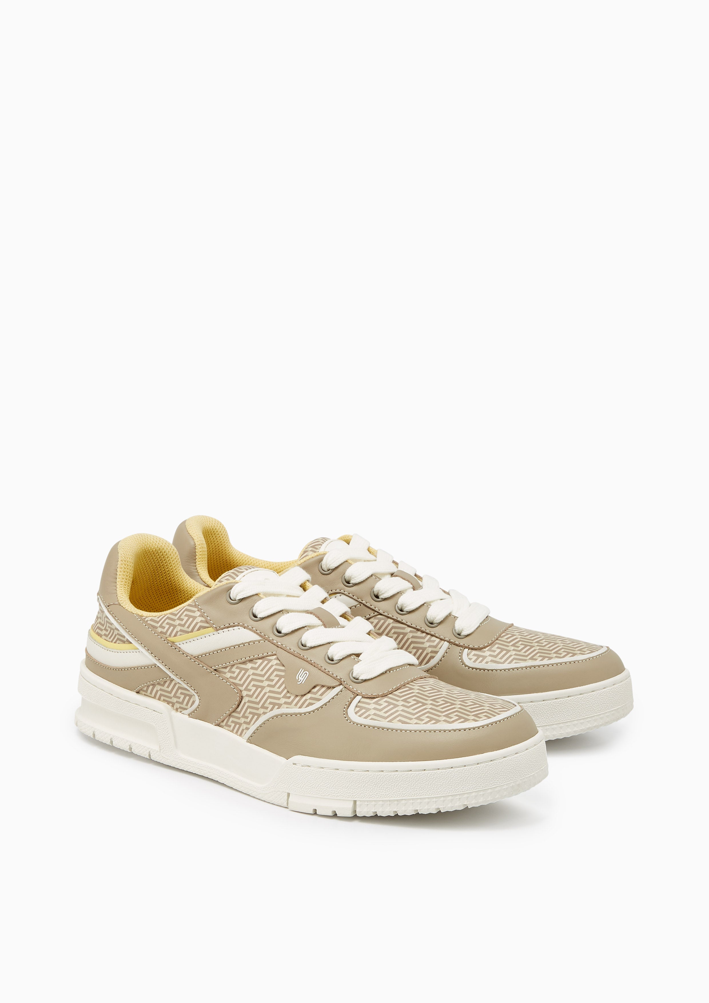 Velux Infinite Print Sneakers Beige