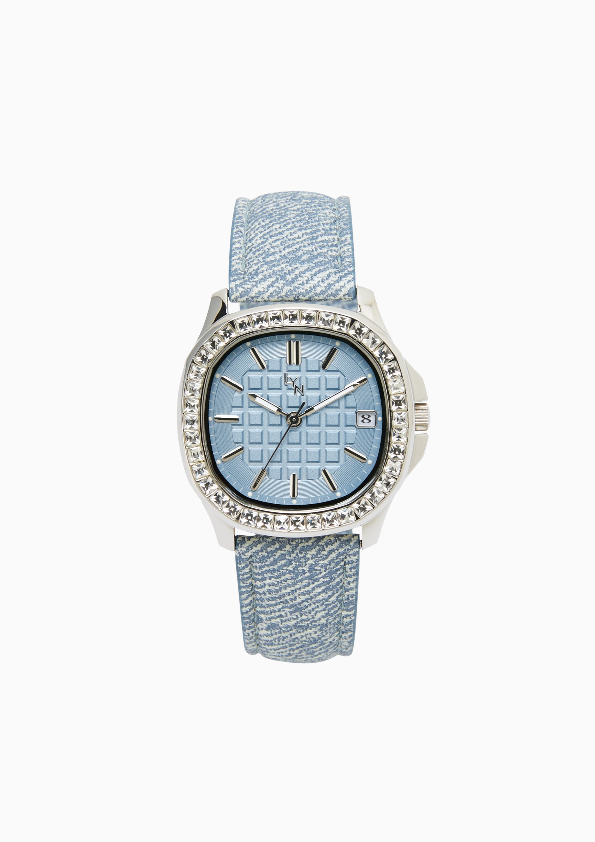Nicole Denim Watch Blue