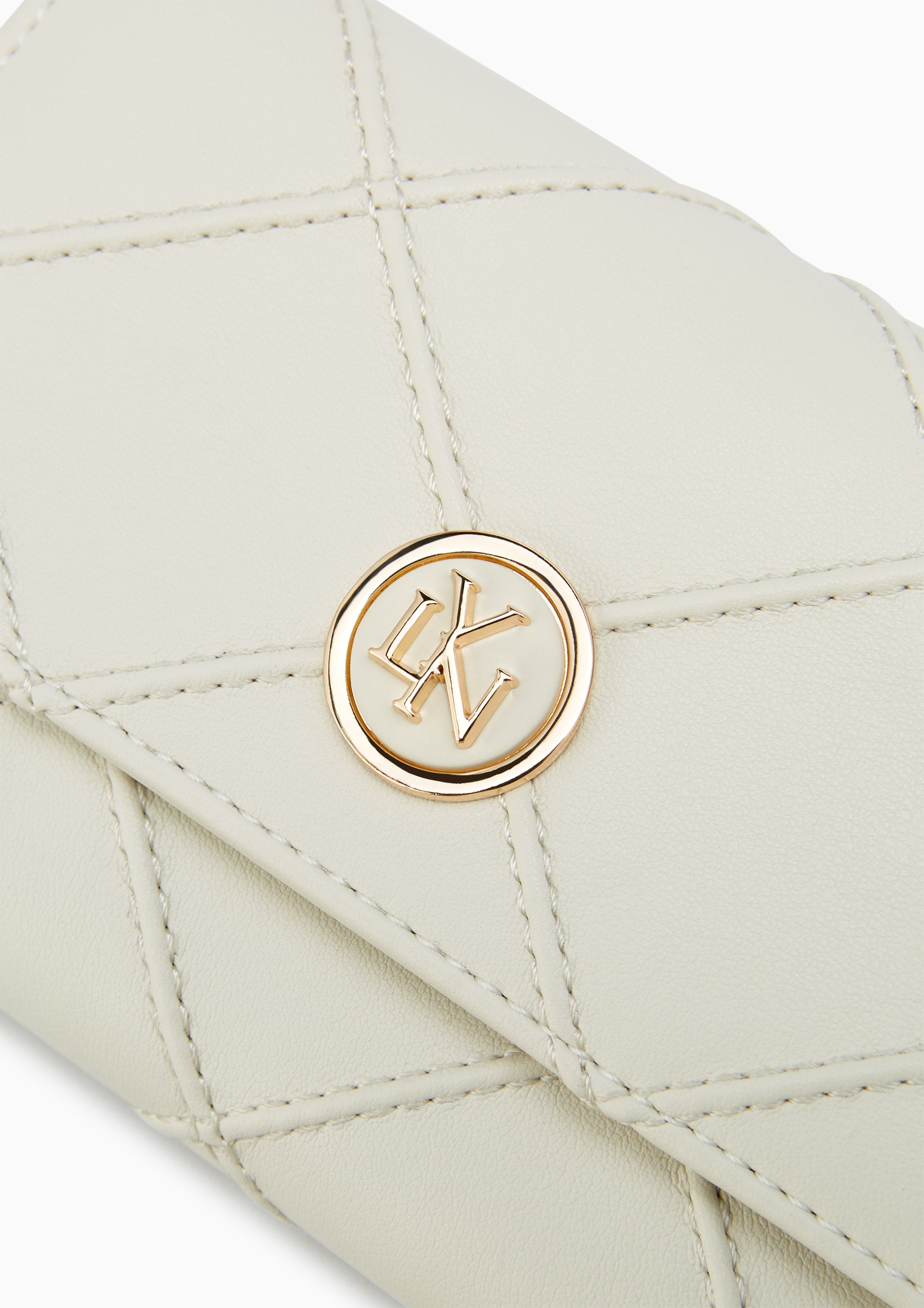 Jaylen Short Wallet Ivory