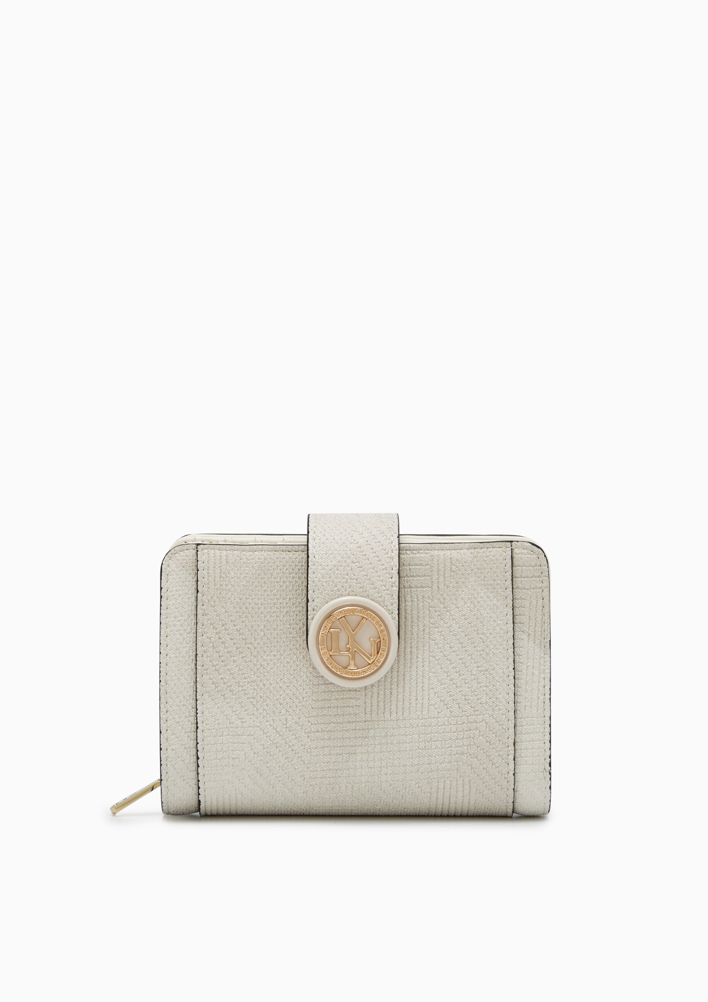 Ivar Short Wallet White