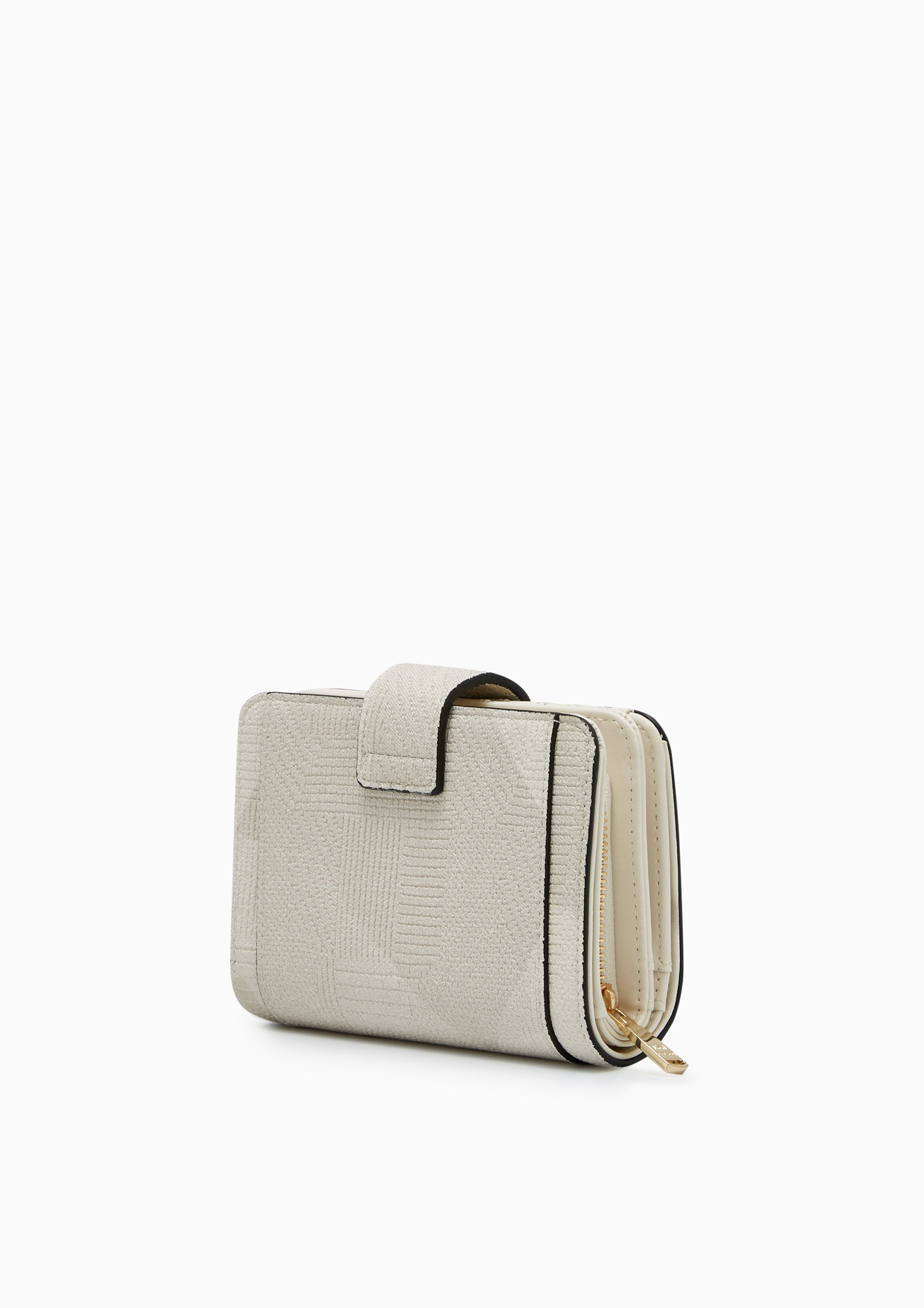 Ivar Short Wallet White