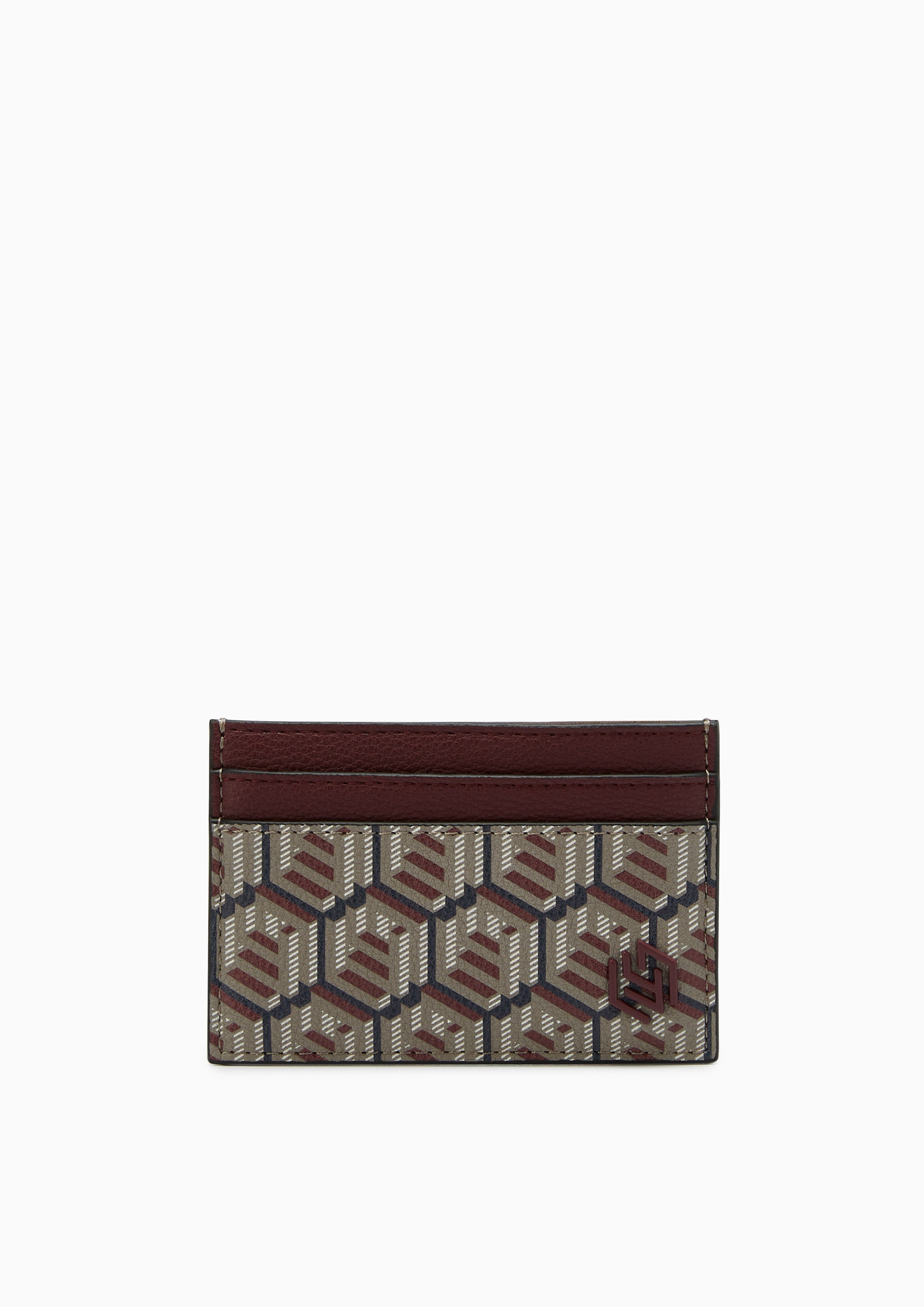 Dune Scape S Card Holder– Unisex Dark Red