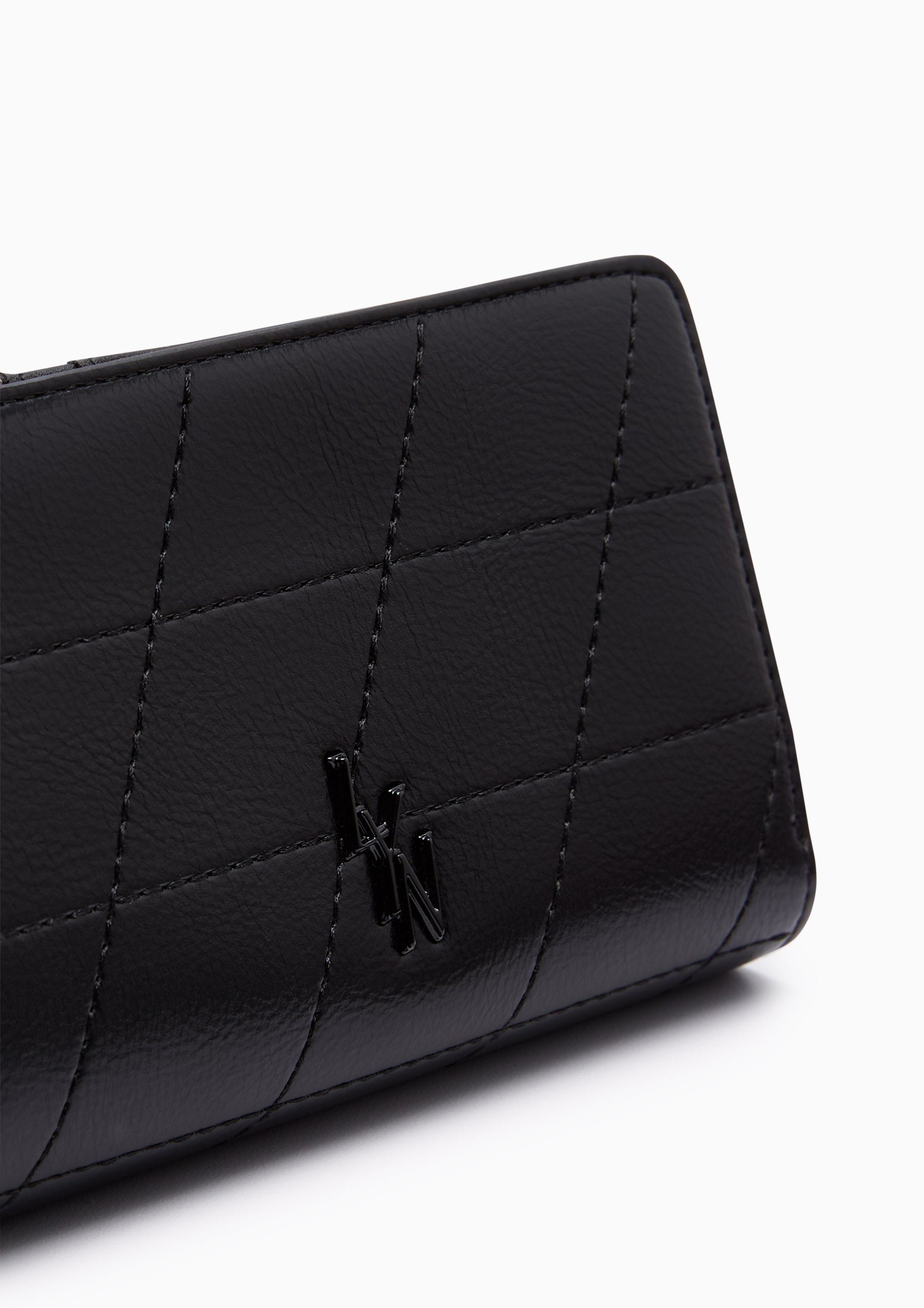 Thunder Semi Wallet Black