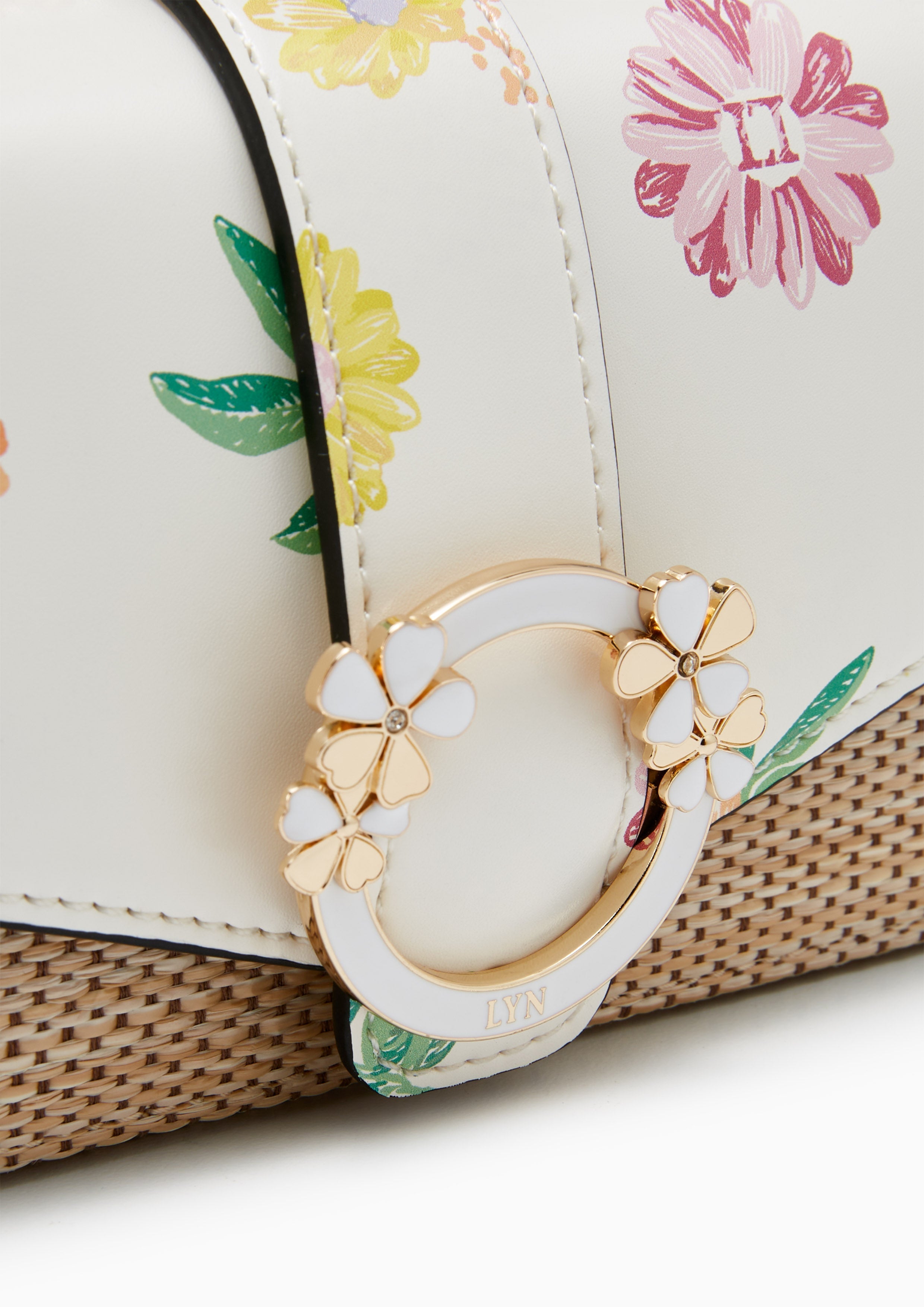 Lesly Mini Crossbody Bag Beige