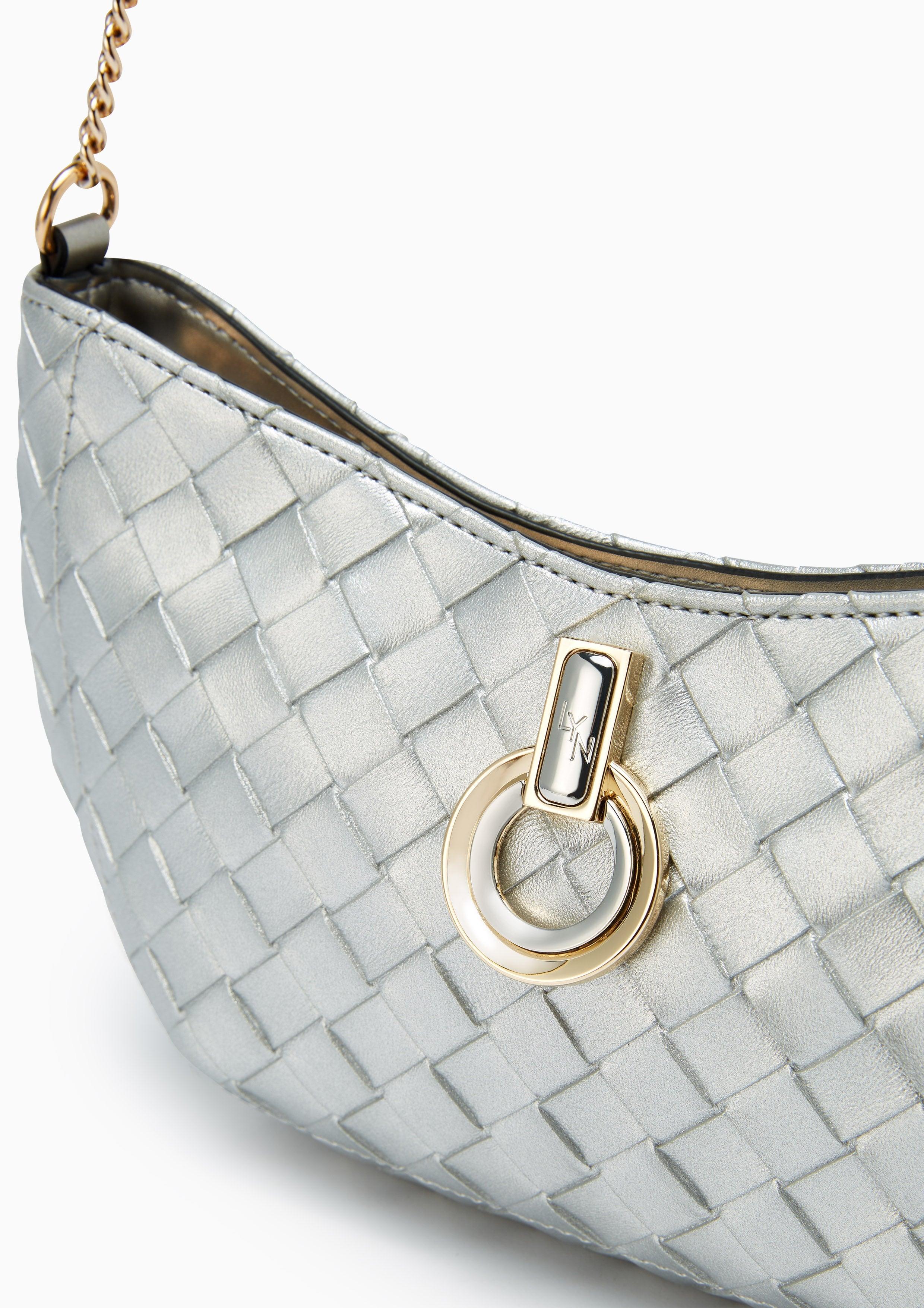 Verzo Slim Crossbody Bag Silver