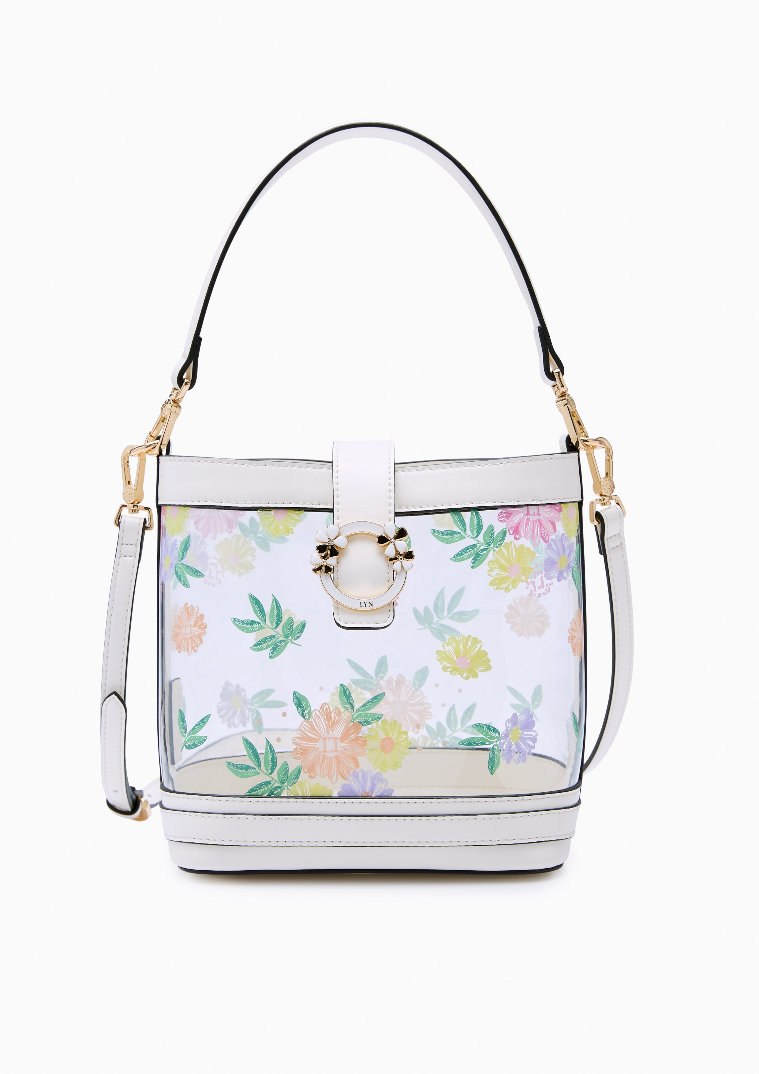 Lesly Bucket Bag White